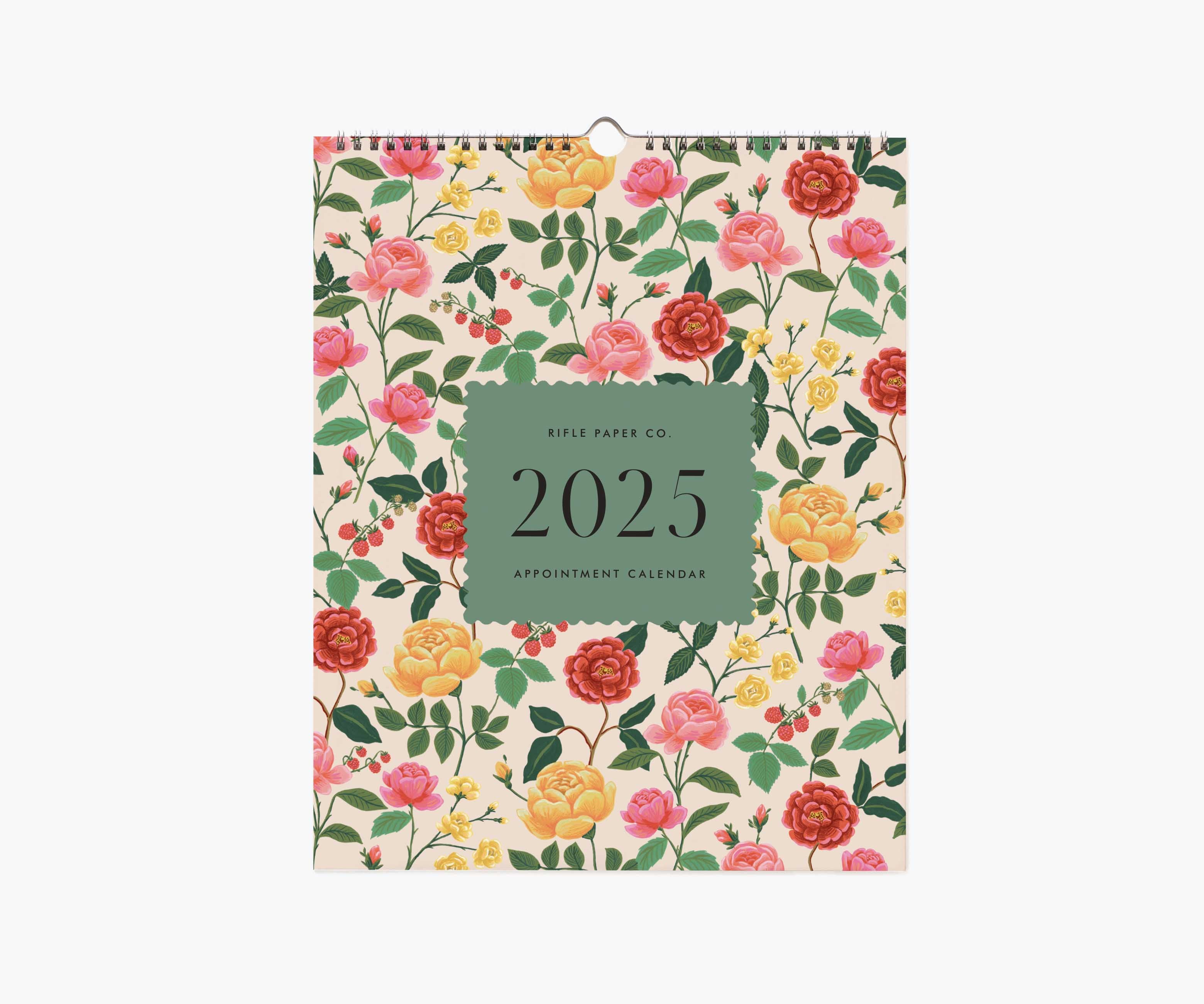 2025 Appointment Calendar - Roses