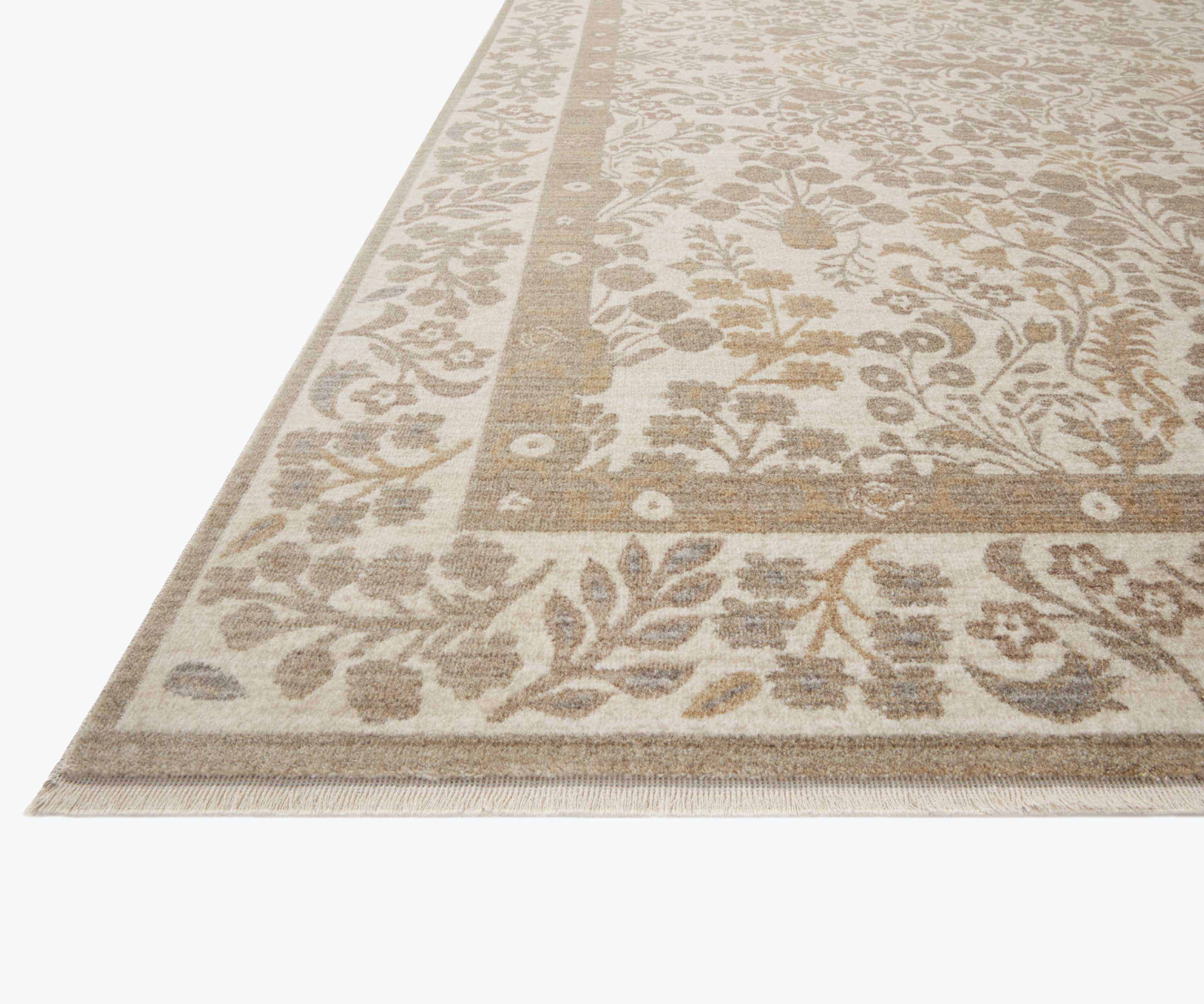 Holland Lotte Power-Loomed Rug - Khaki