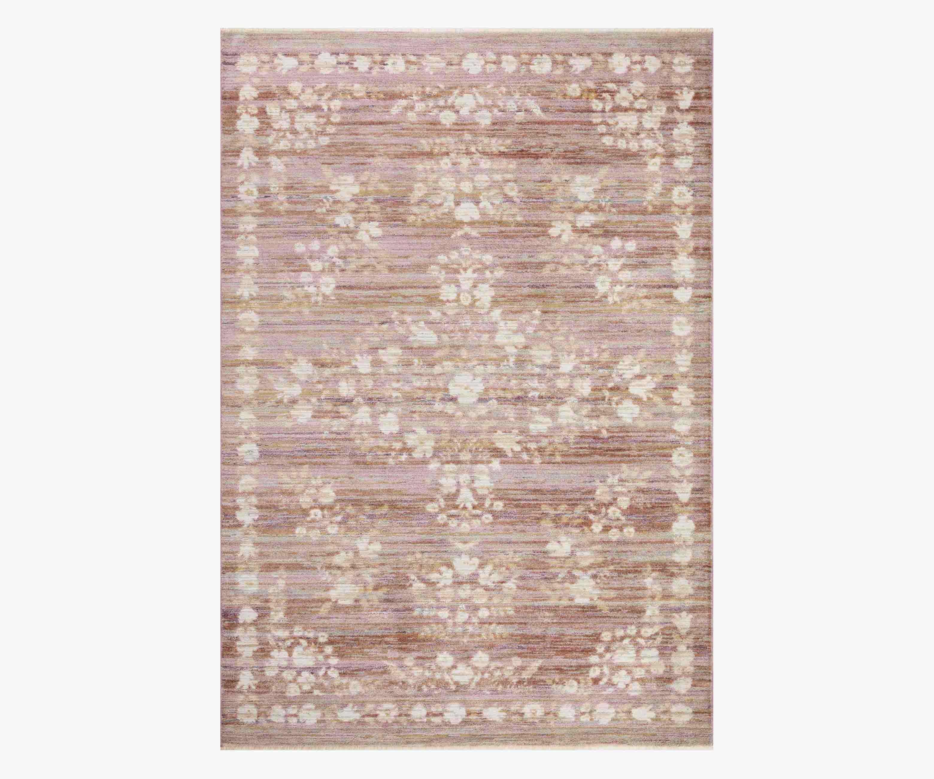 Provence Avignon Power-Loomed Rug - Rose