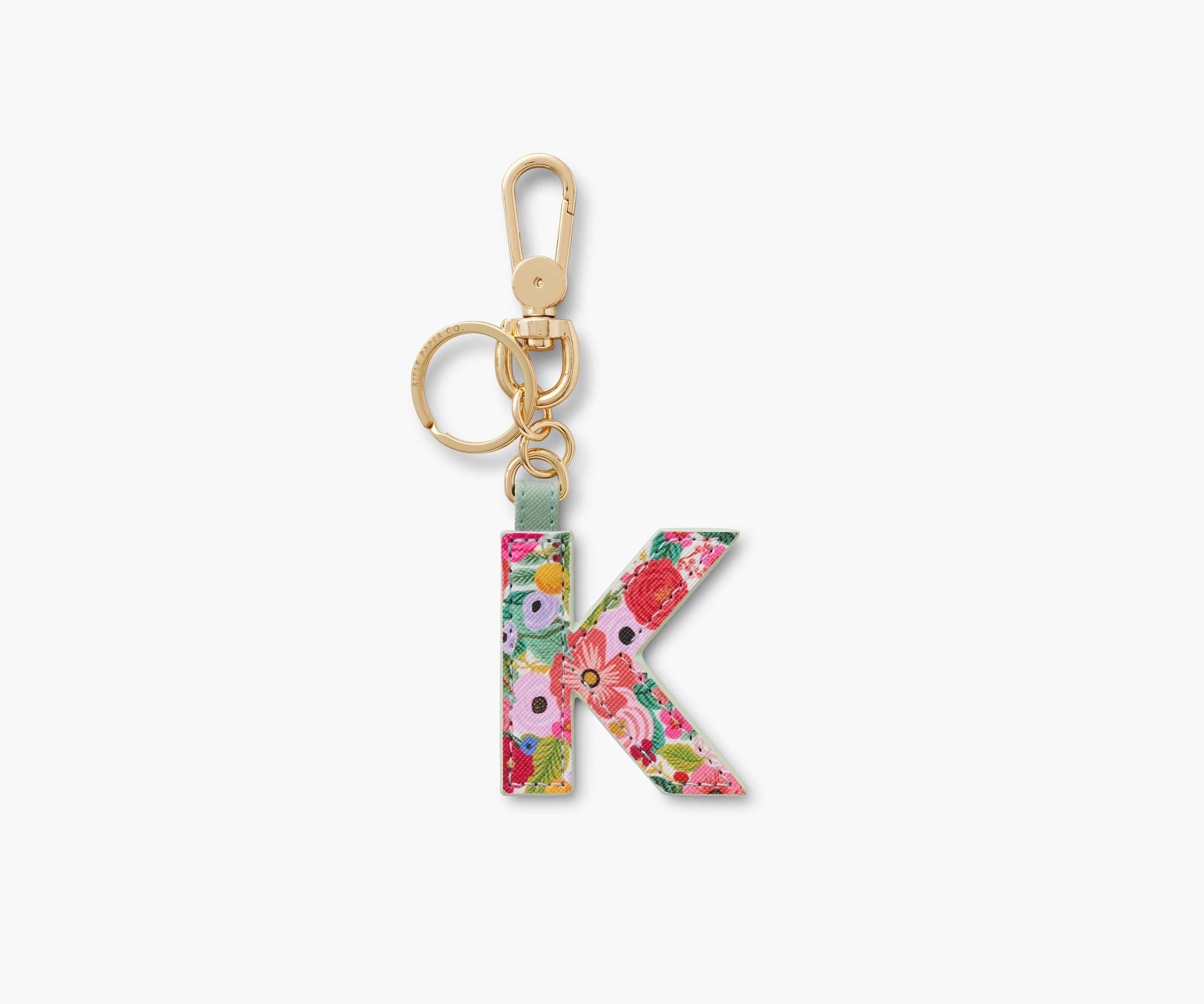 Monogram Key Ring