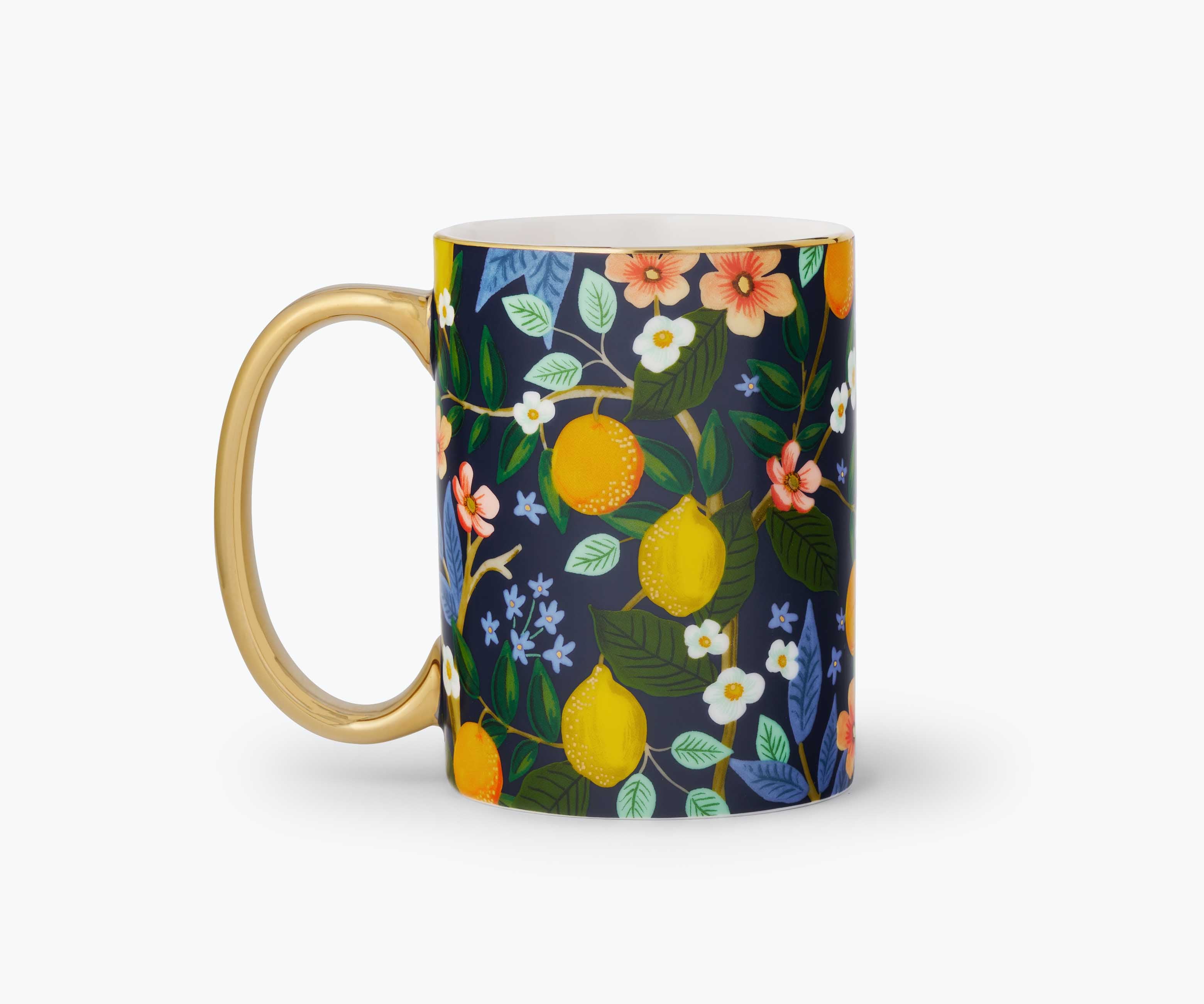 Porcelain Mug - Citrus Grove