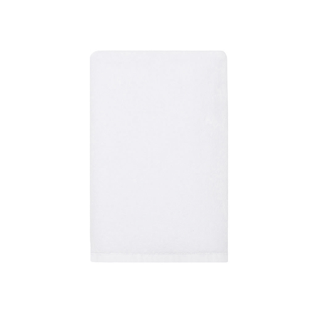 Plush White Hand Towel