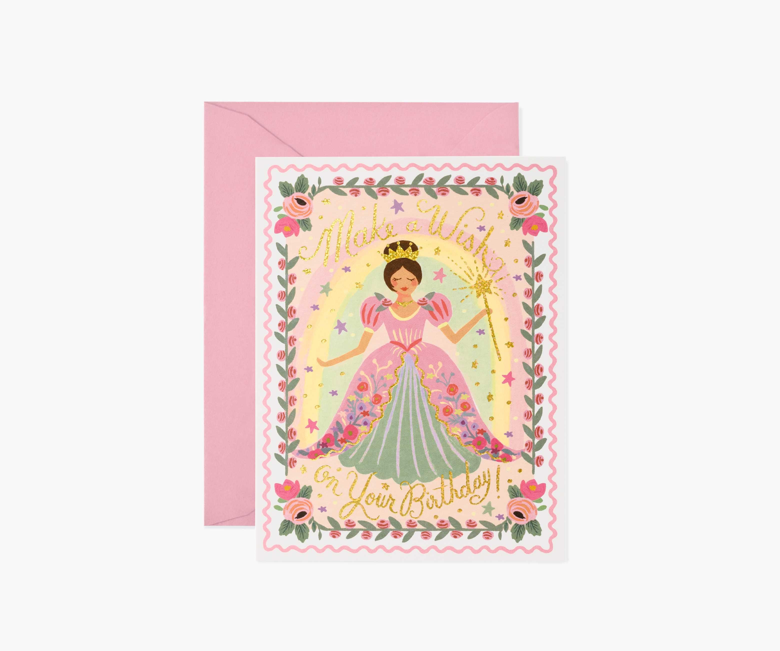 Princess Birthday Card