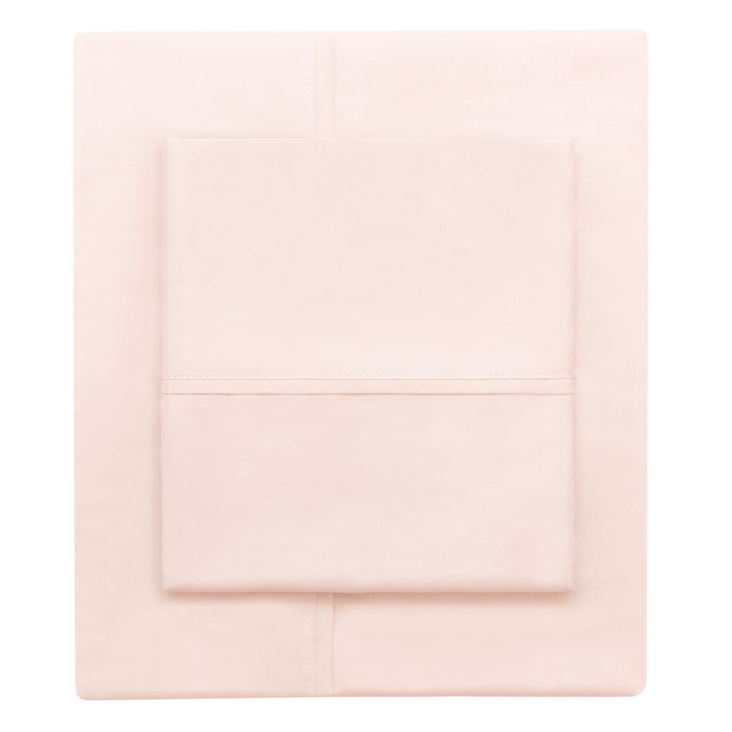 Rose Pink 400 Thread Count Pillowcase Pair Pair