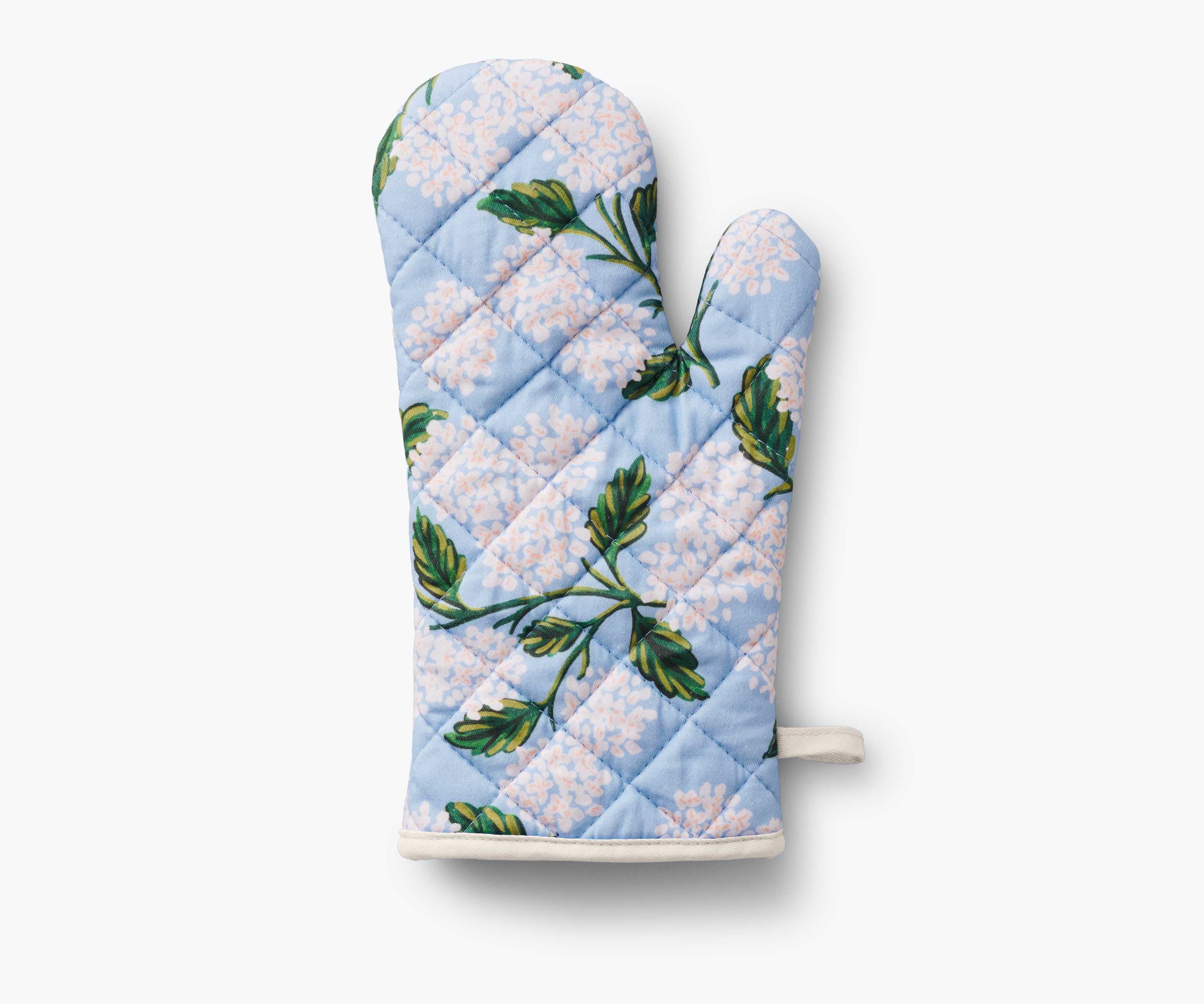 Oven Mitt - Hydrangea