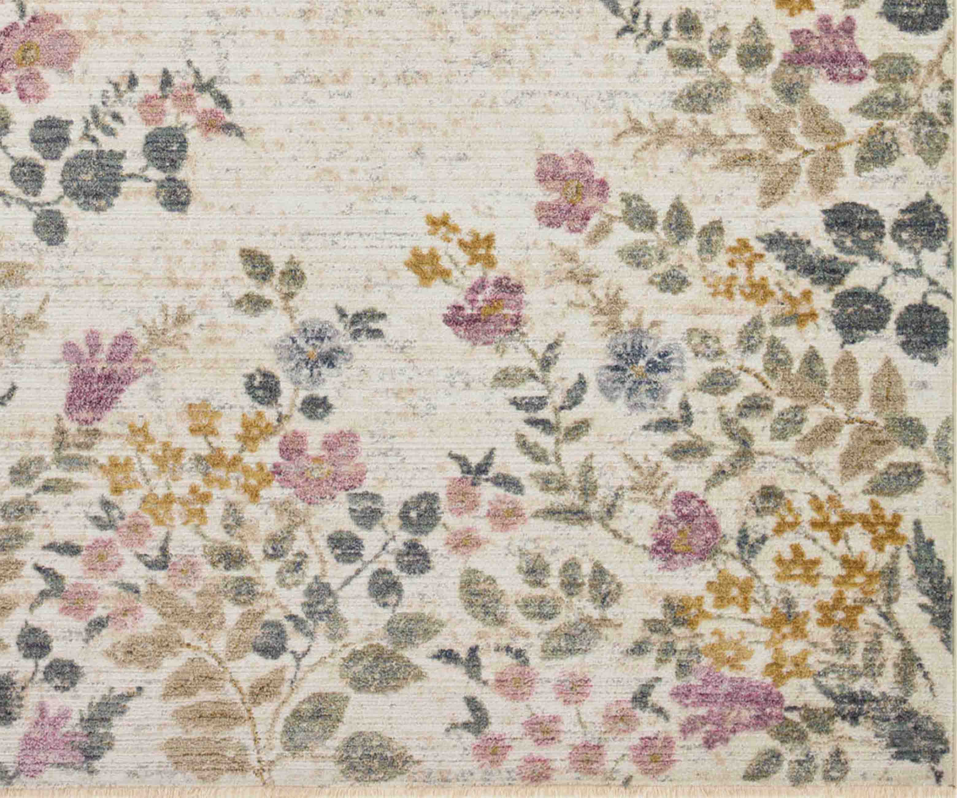 Provence Abbey Power-Loomed Rug - Ivory