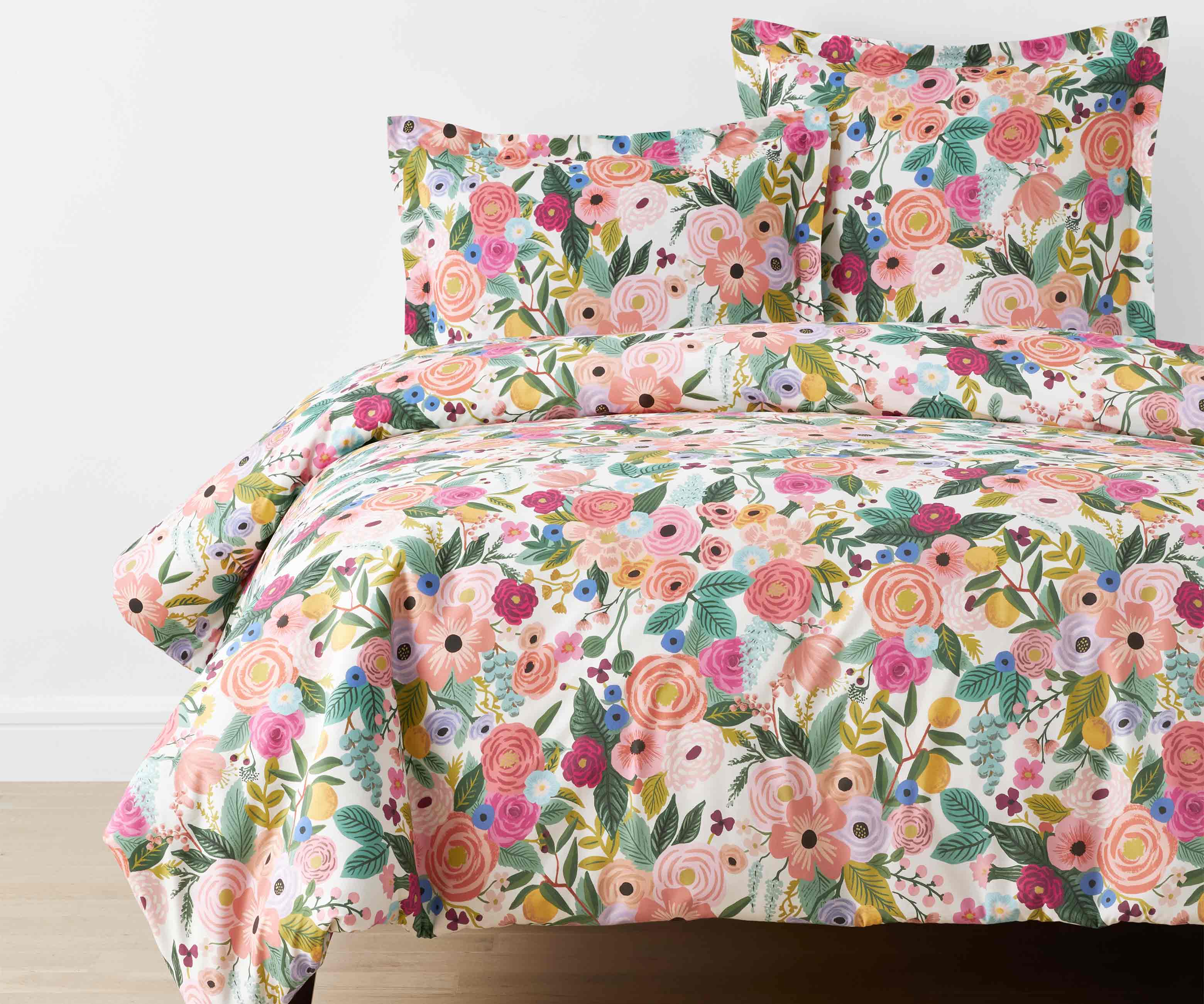 Percale Duvet Cover - Garden Party