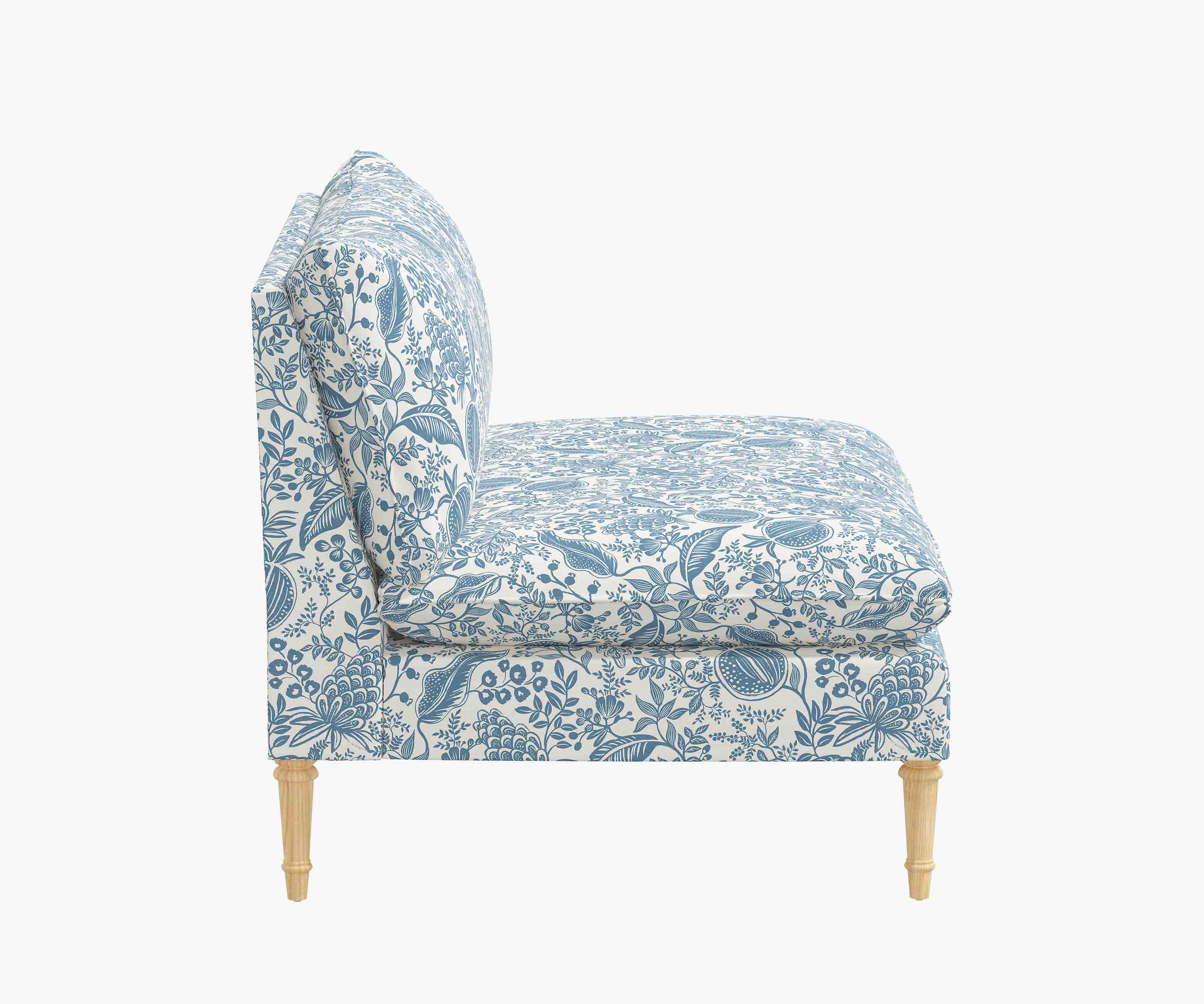 Louie Settee - Pomegranate