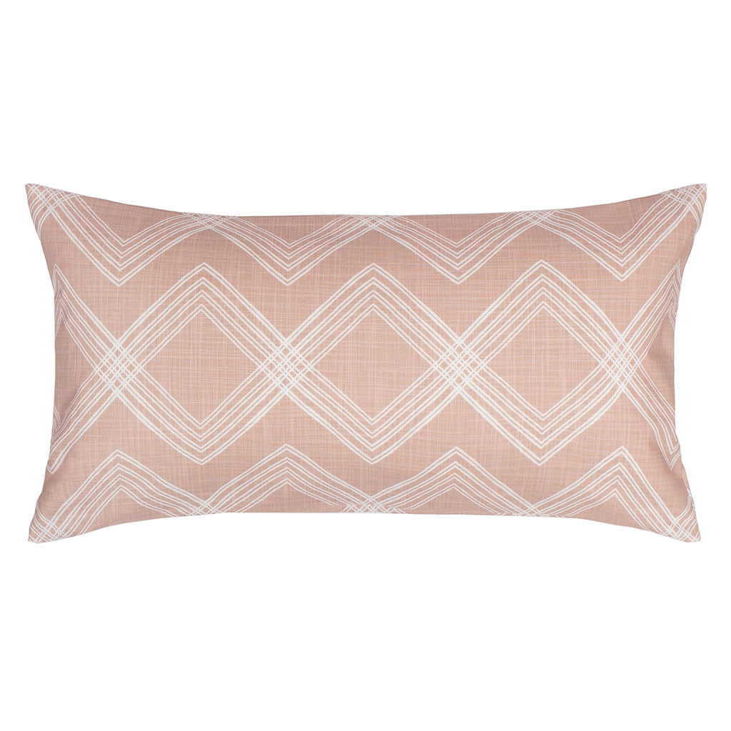 The Pink Art Deco Throw Pillow