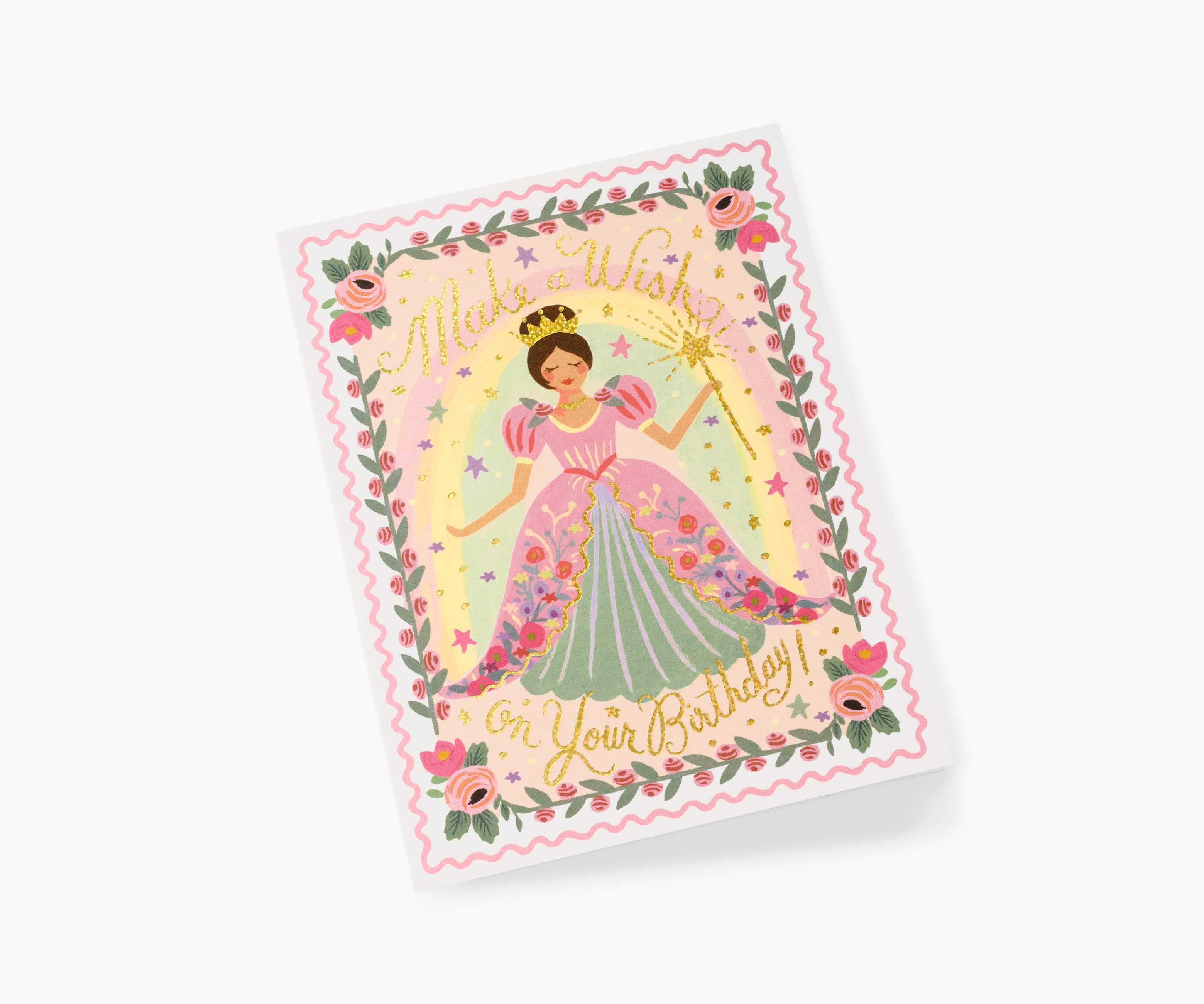 Princess Birthday Card