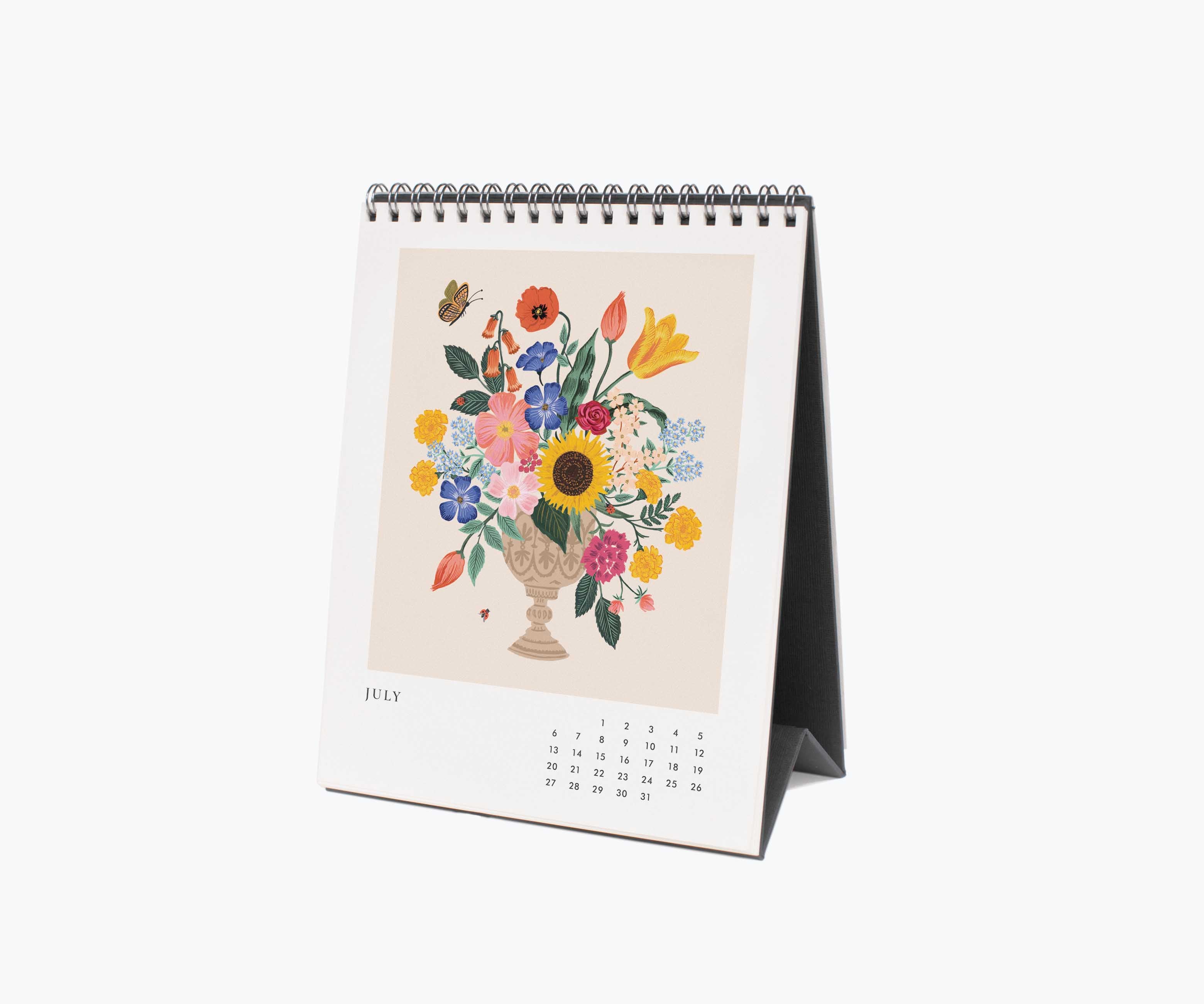 2025 Desk Calendar - Flower Studies