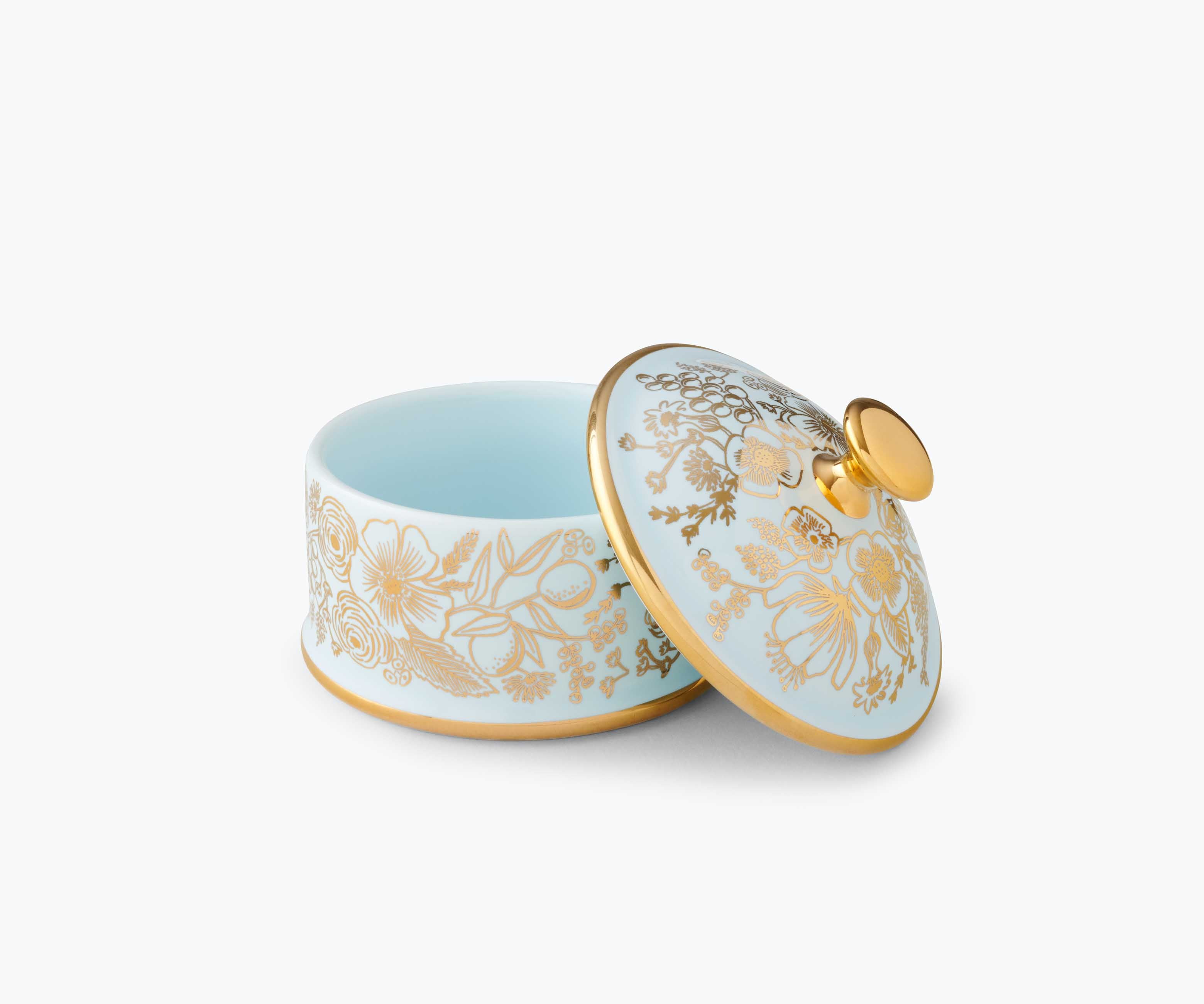 Round Porcelain Box - Colette