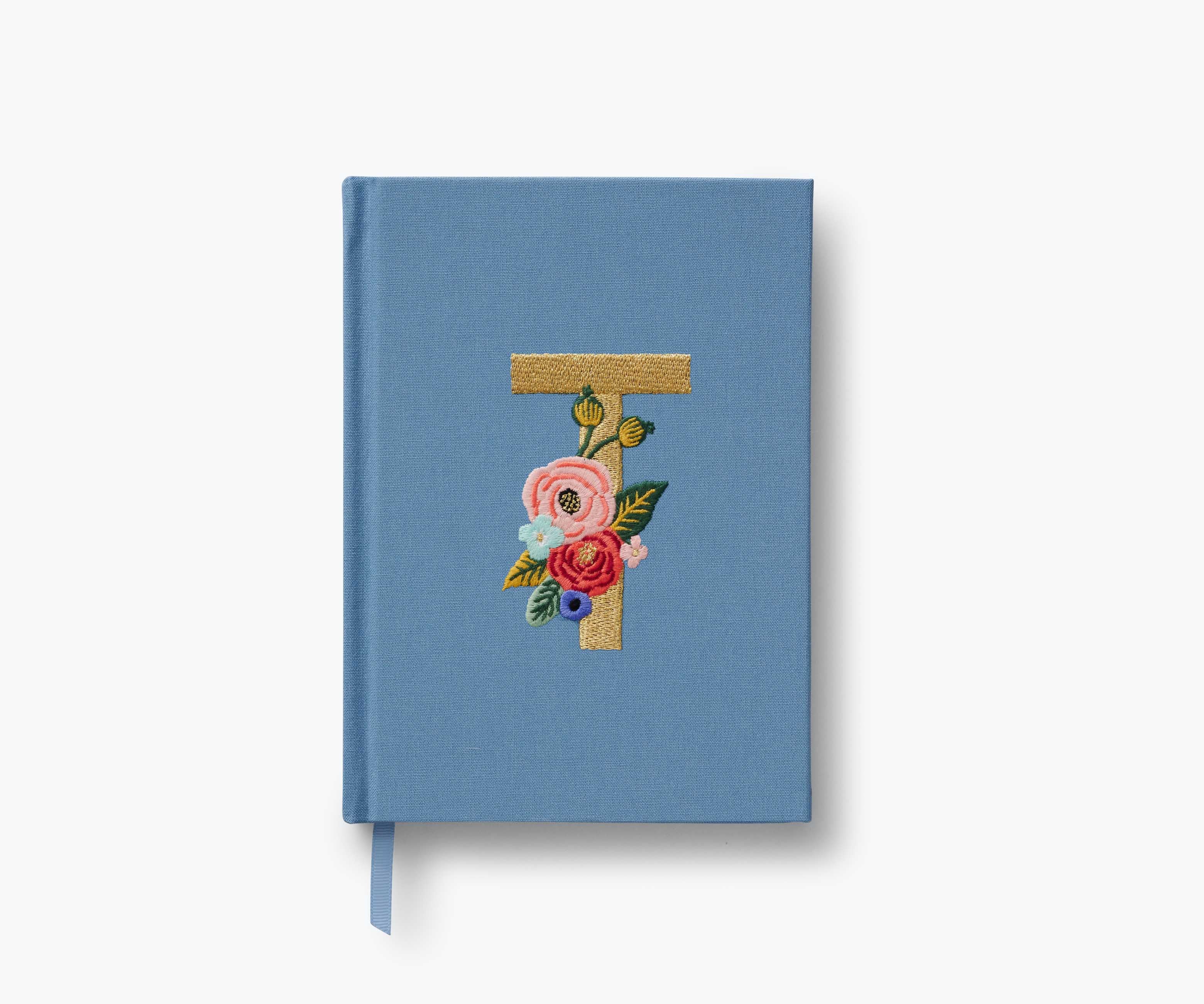 Embroidered Monogram Journal