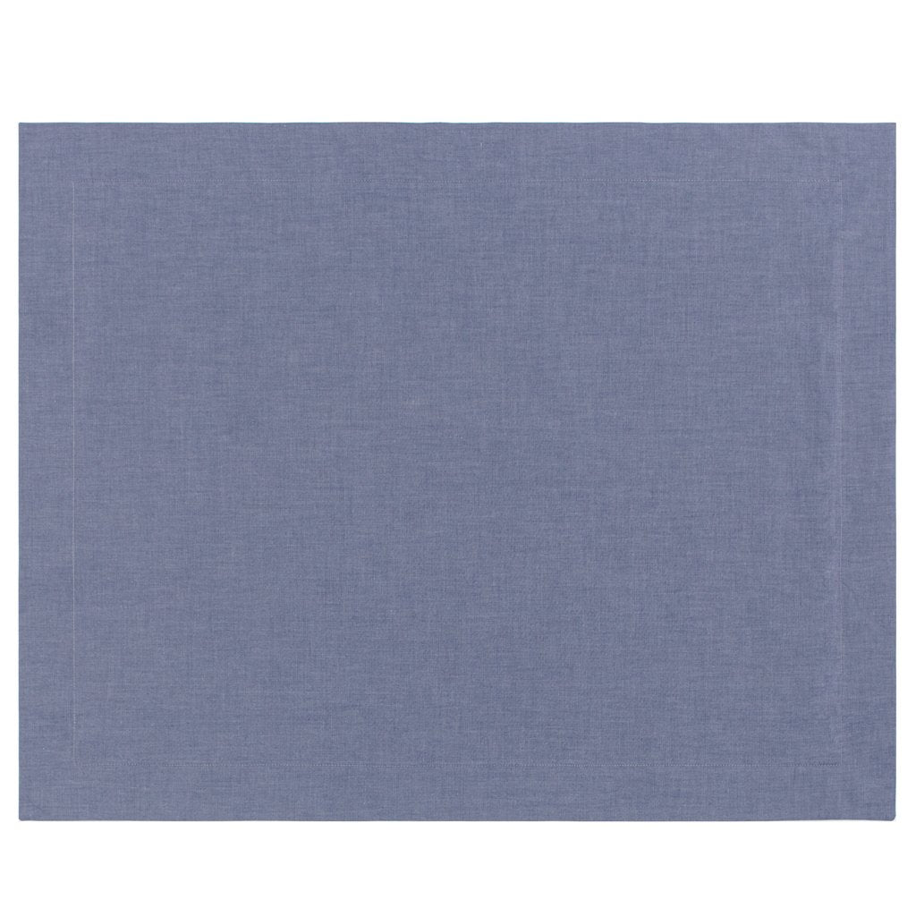 Rae Blue Chambray Euro Sham