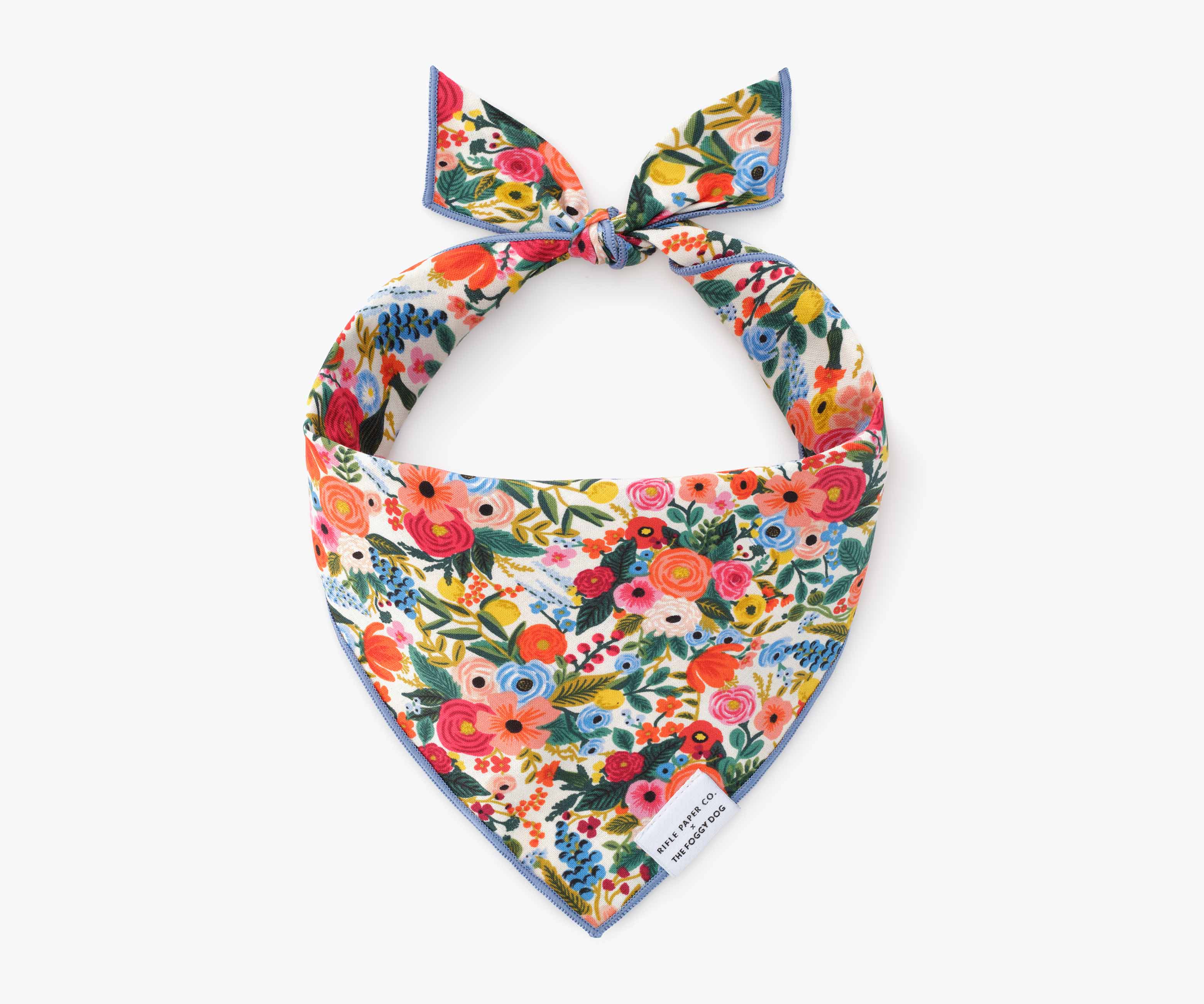 Garden Party Cream Dog Bandana