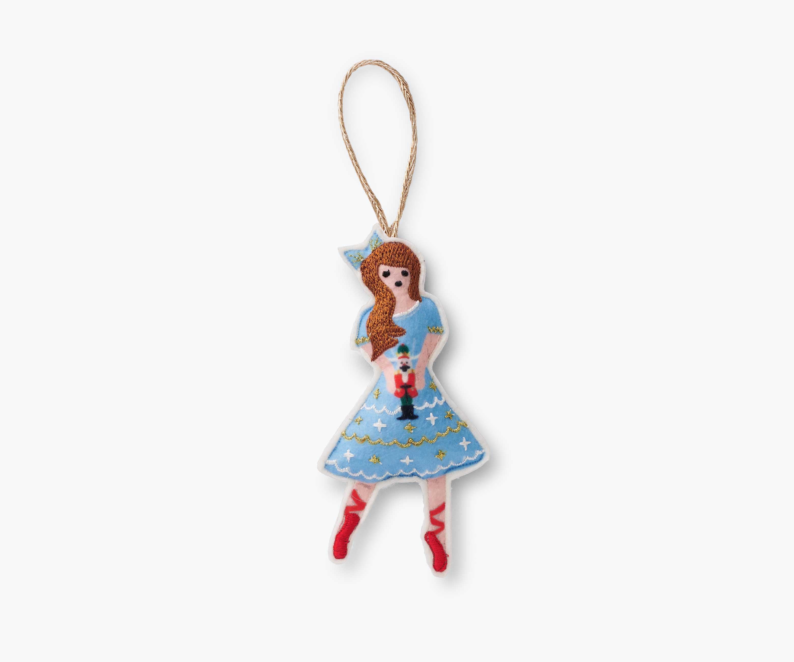 Nutcracker Felt Ornament Set