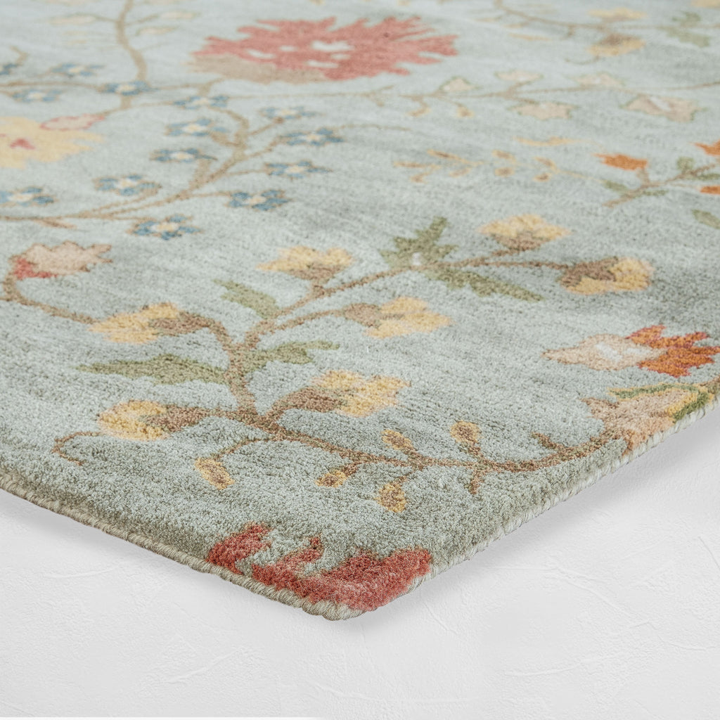 The Maisy Floral Hand Tufted Wool Rug