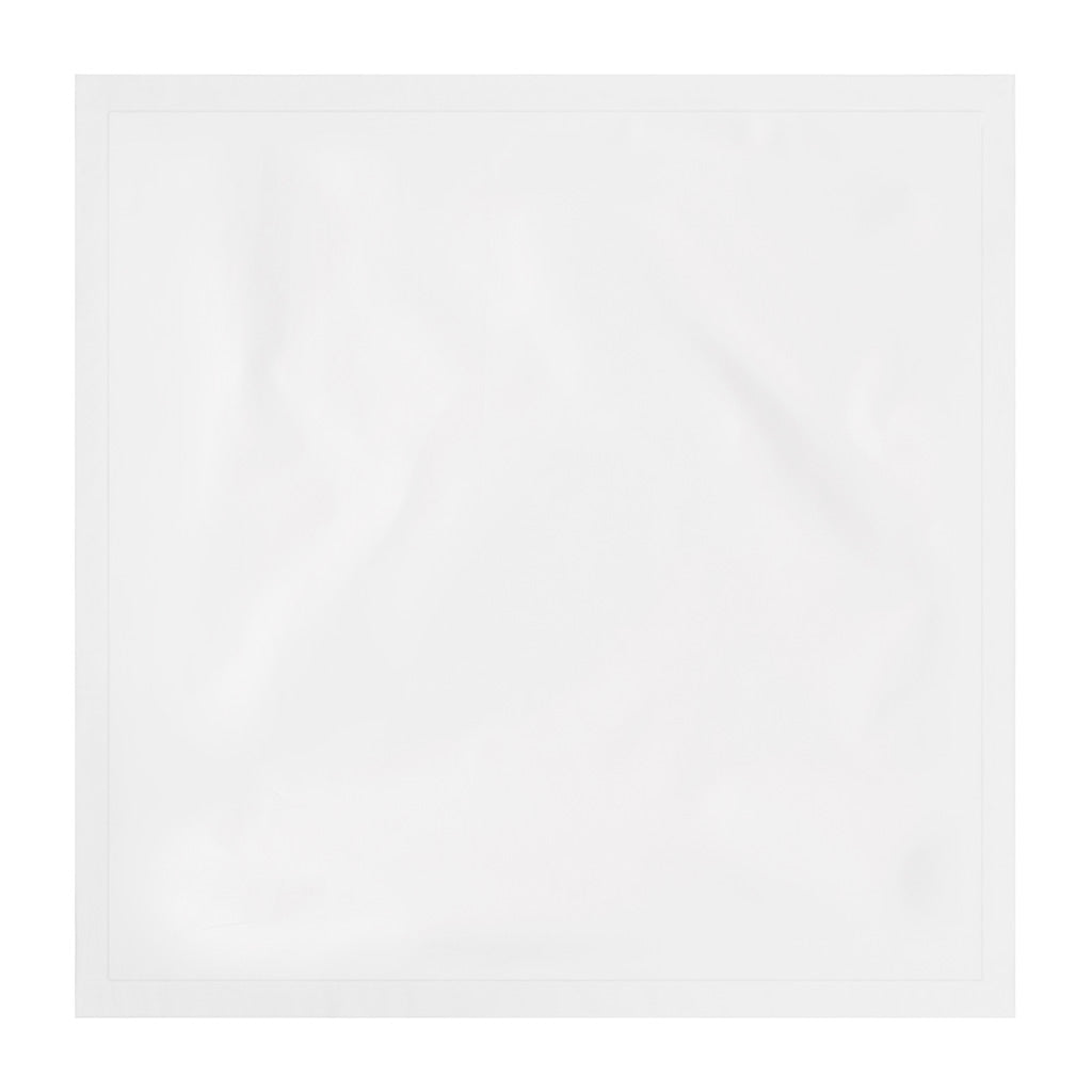 Soft White Flange Euro Sham