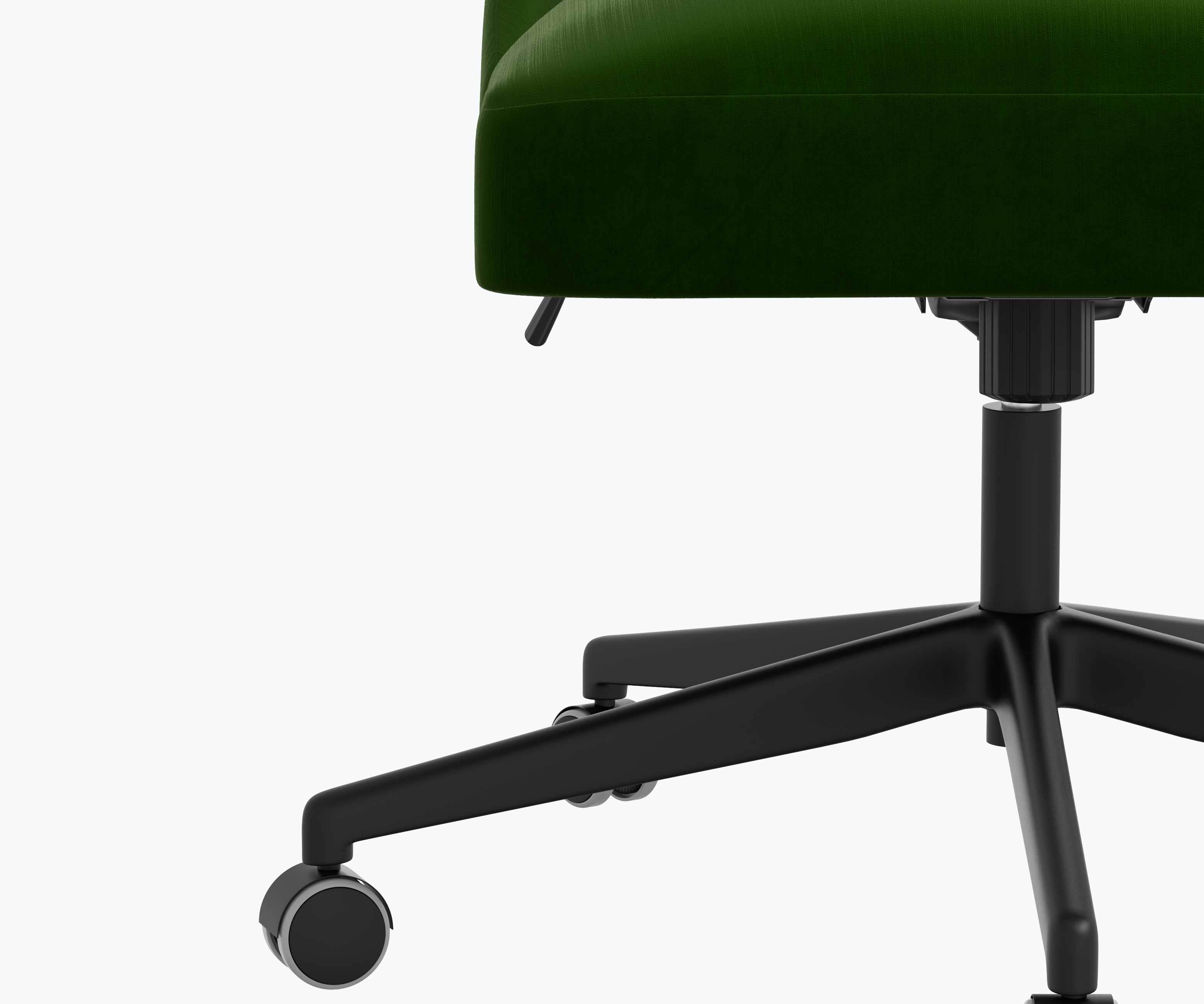 Oxford Desk Chair - Emerald Velvet