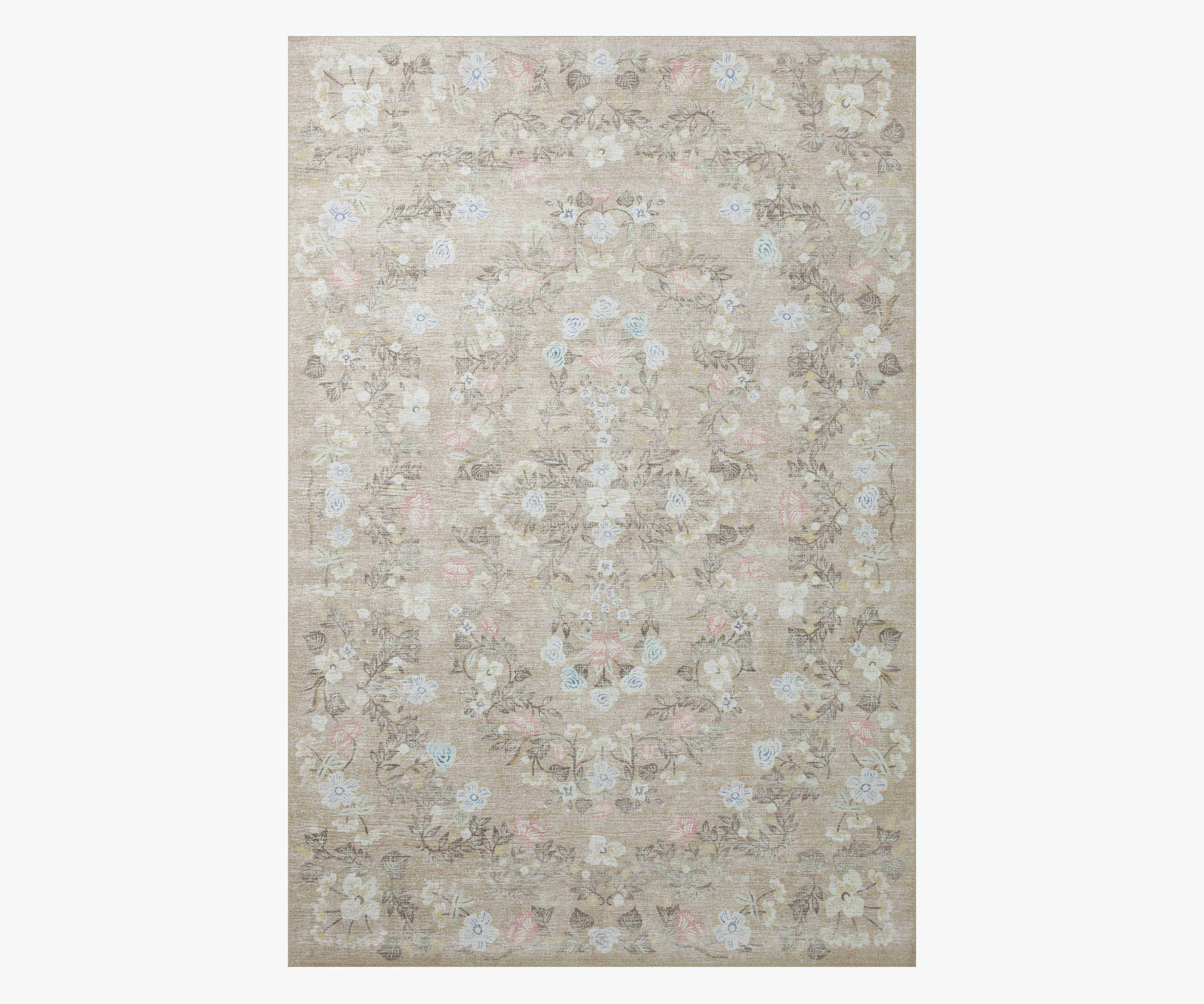 Palais Windsor Printed Rug - Khaki