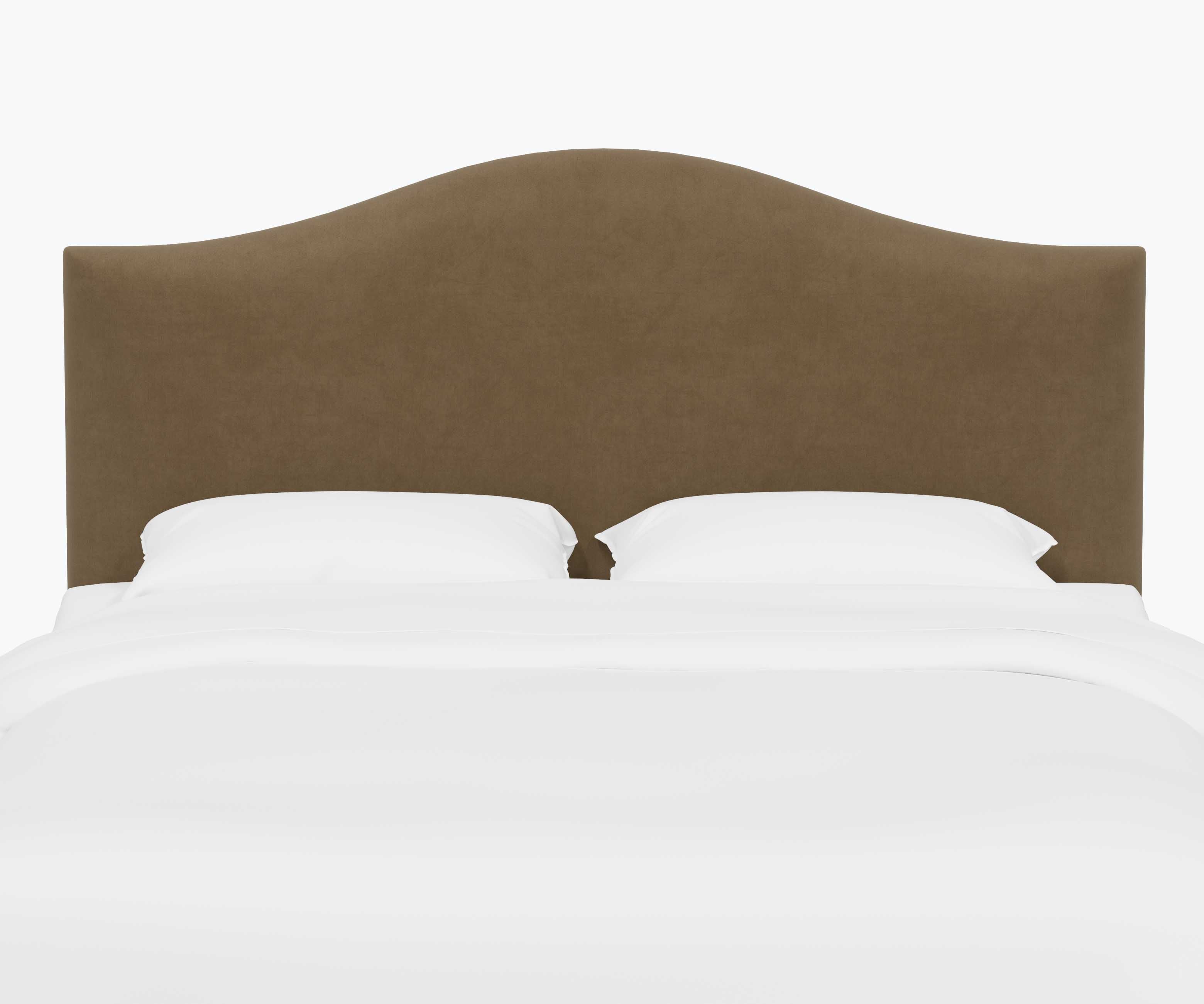 Mayfair Headboard - Walnut Velvet