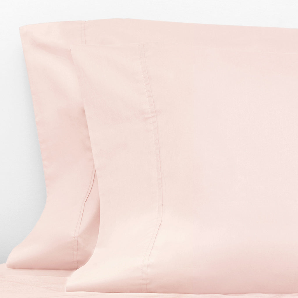 Rose Pink 400 Thread Count Pillowcase Pair Pair