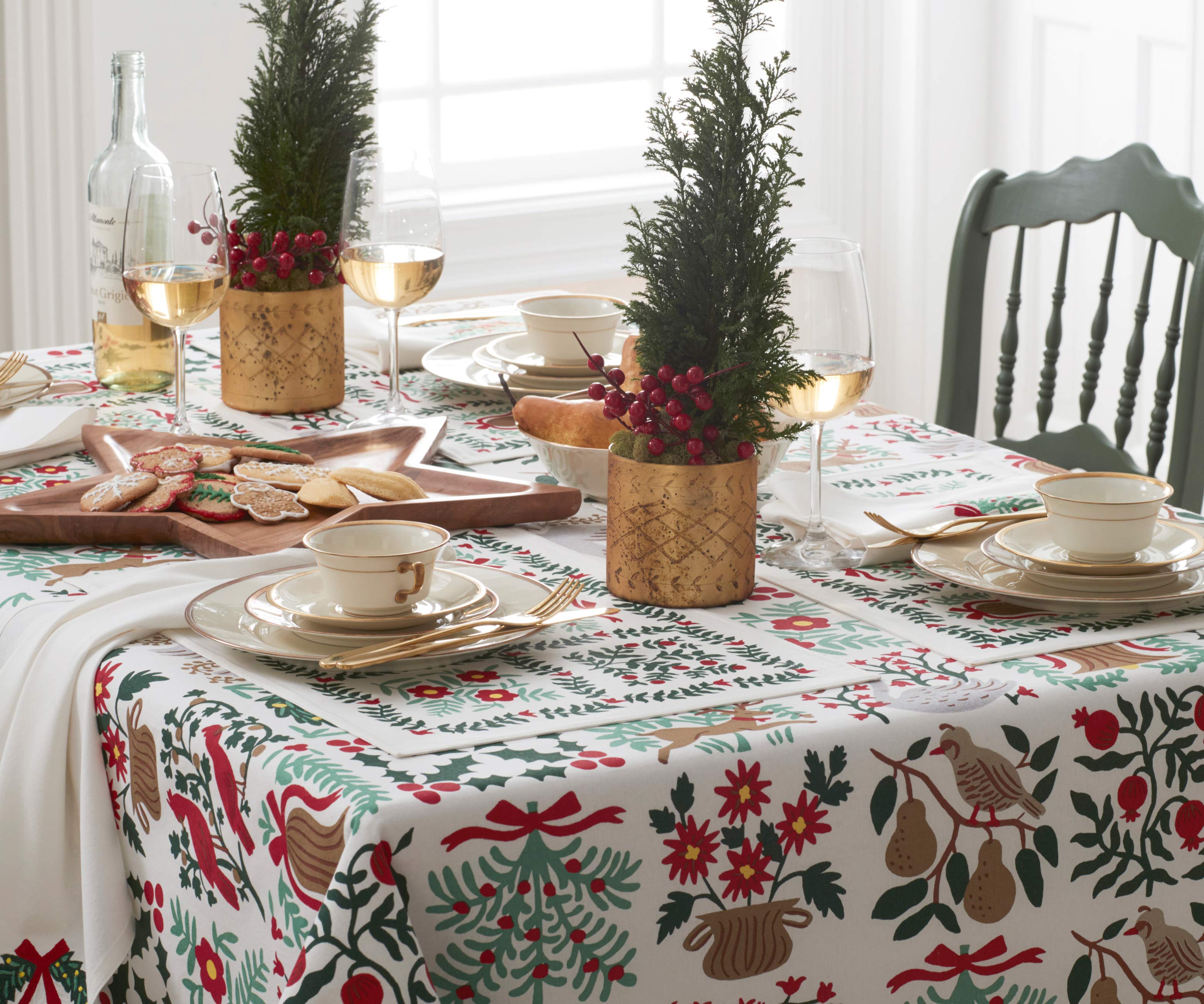 Cotton Placemats - Christmastide