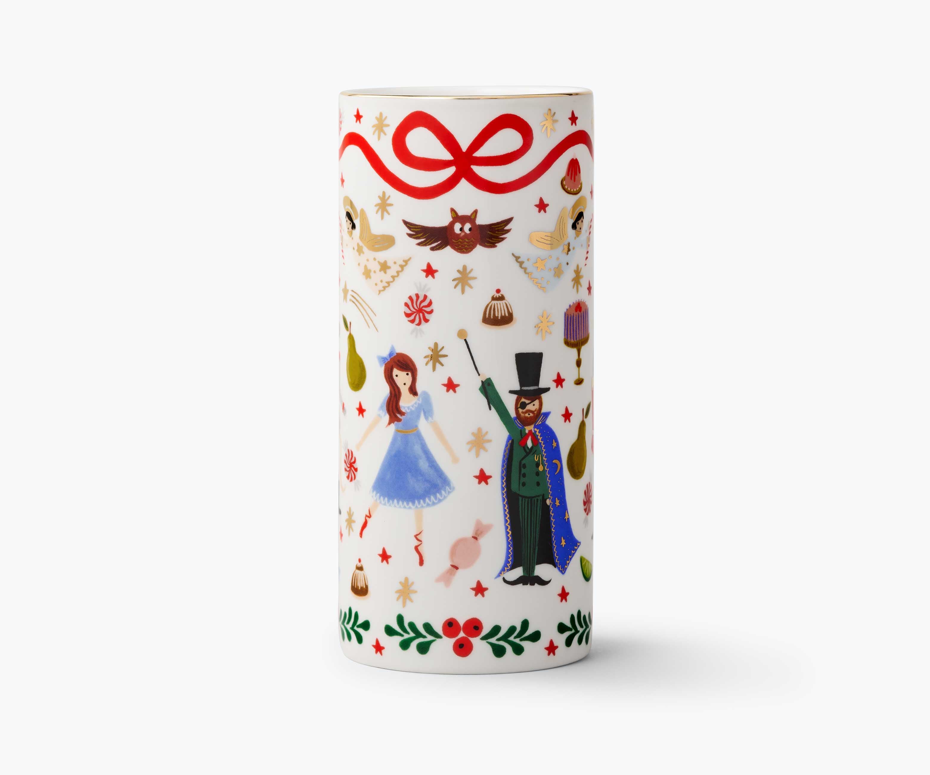 Porcelain Vase - Nutcracker