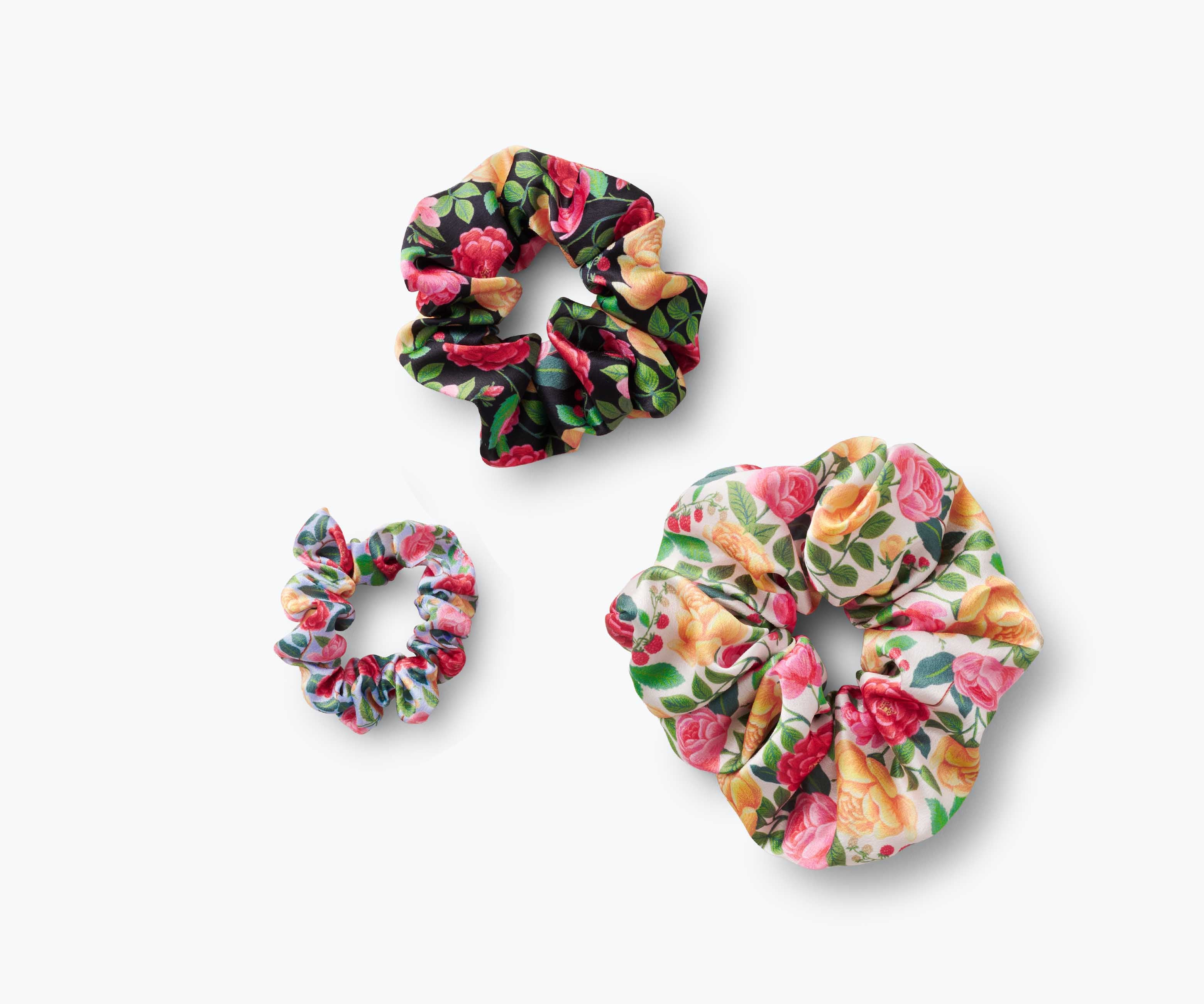 Scrunchie Set - Roses