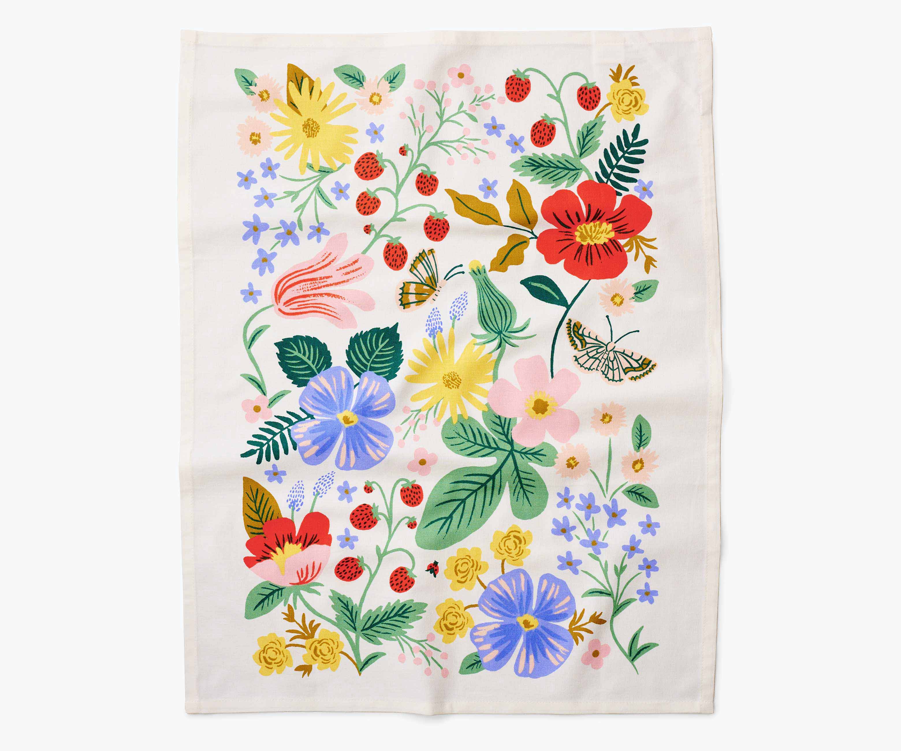 Tea Towel - Strawberry Fields