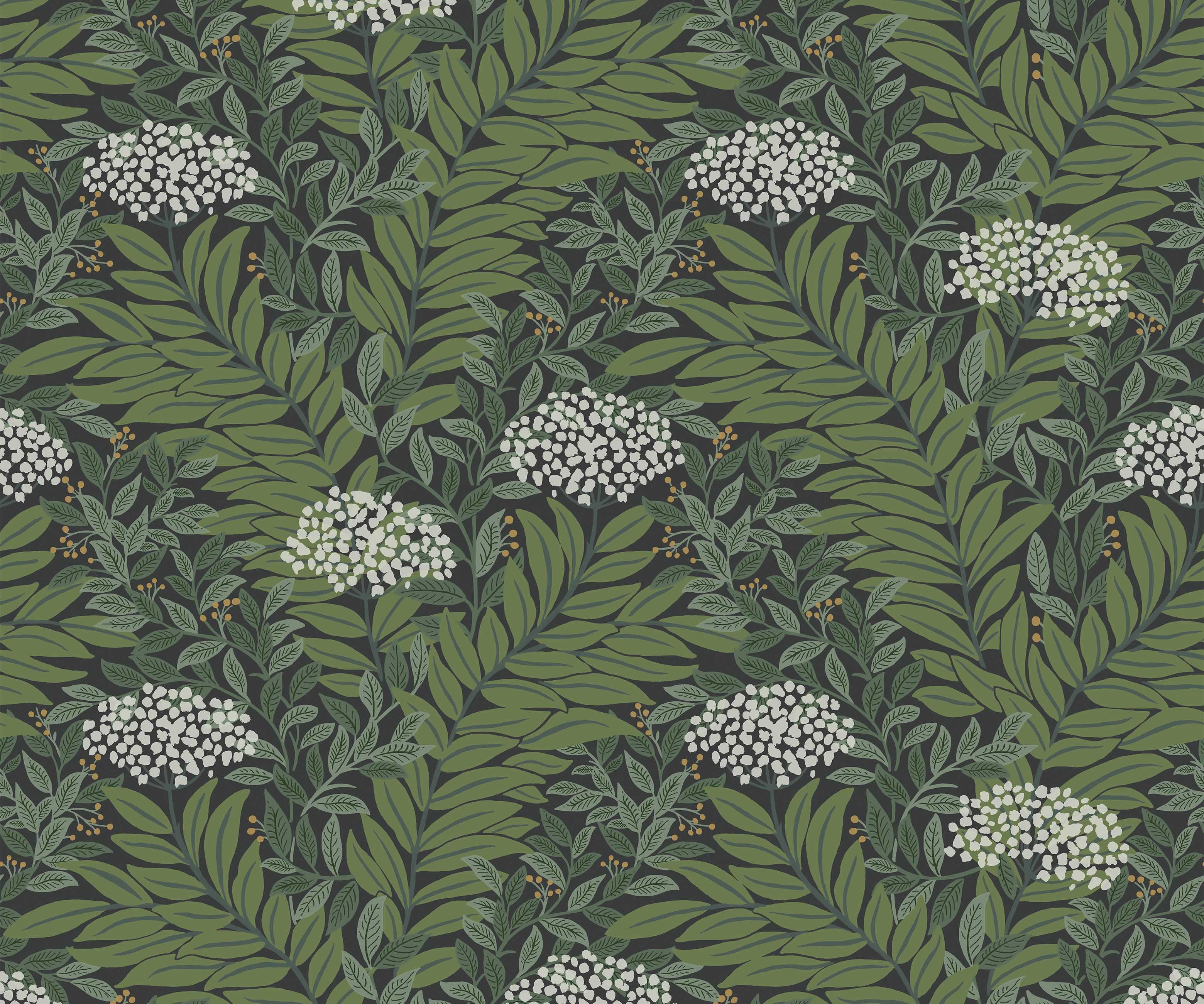 Highgrove Wallpaper - Black