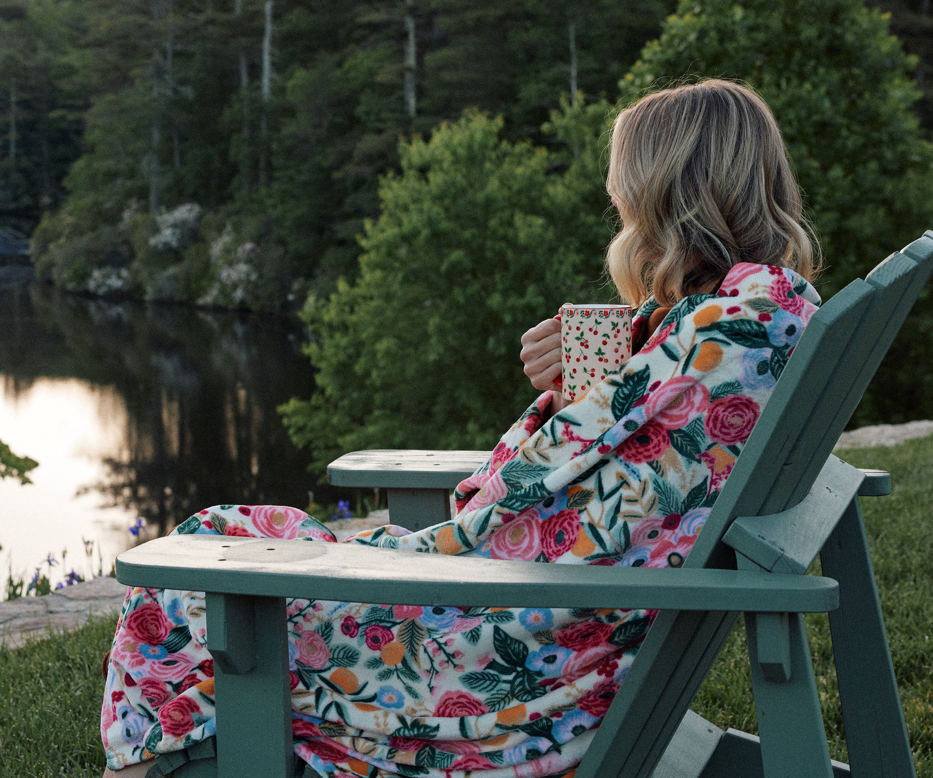 Fleece Blanket - Garden Party