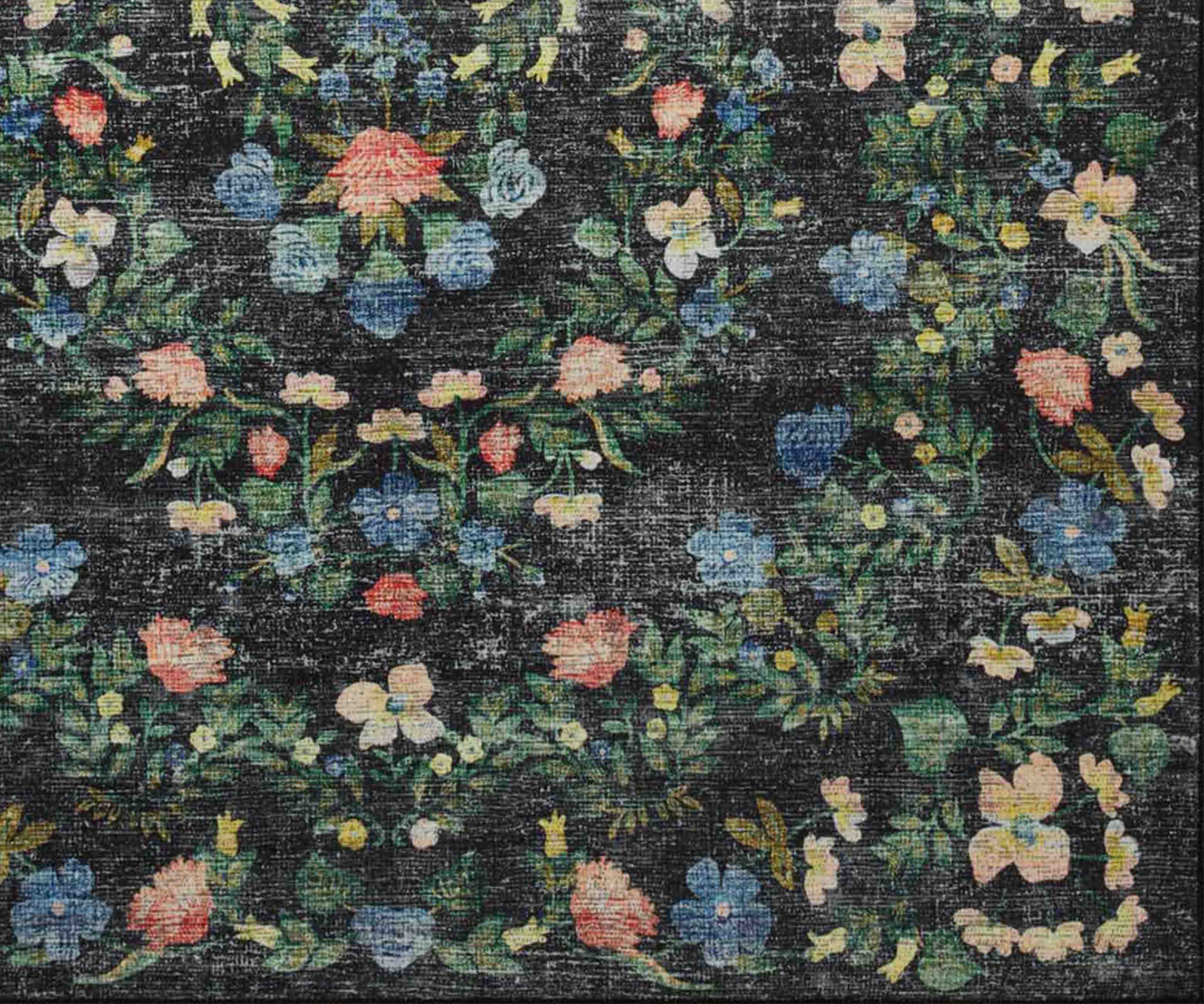 Palais Windsor Printed Rug - Black