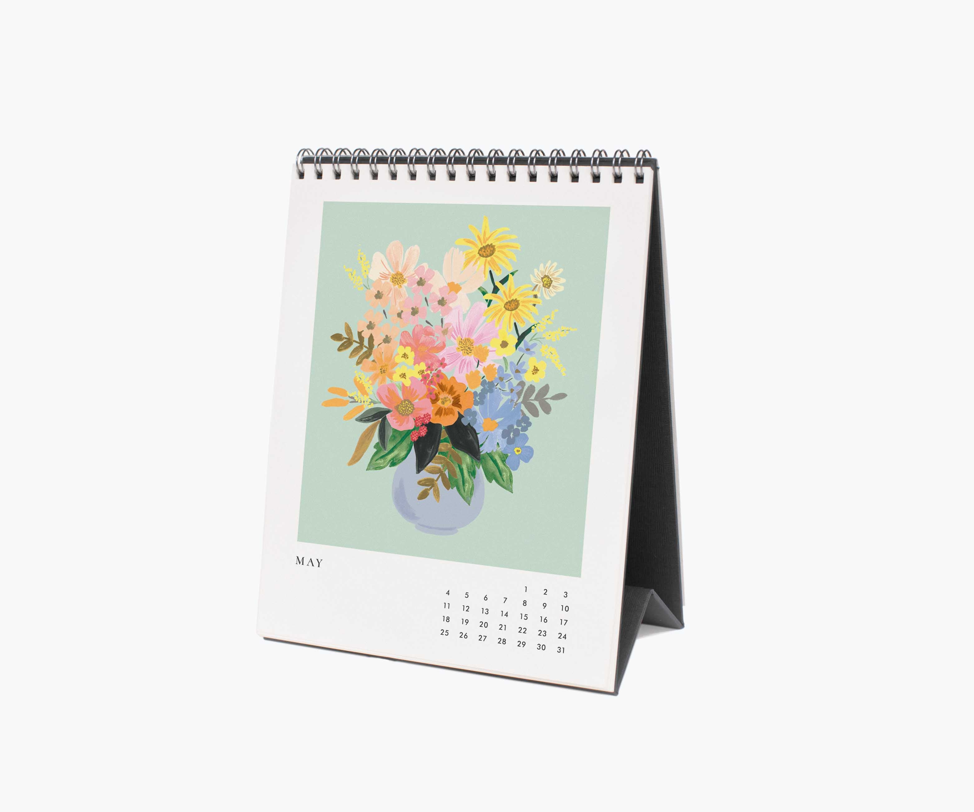 2025 Desk Calendar - Flower Studies