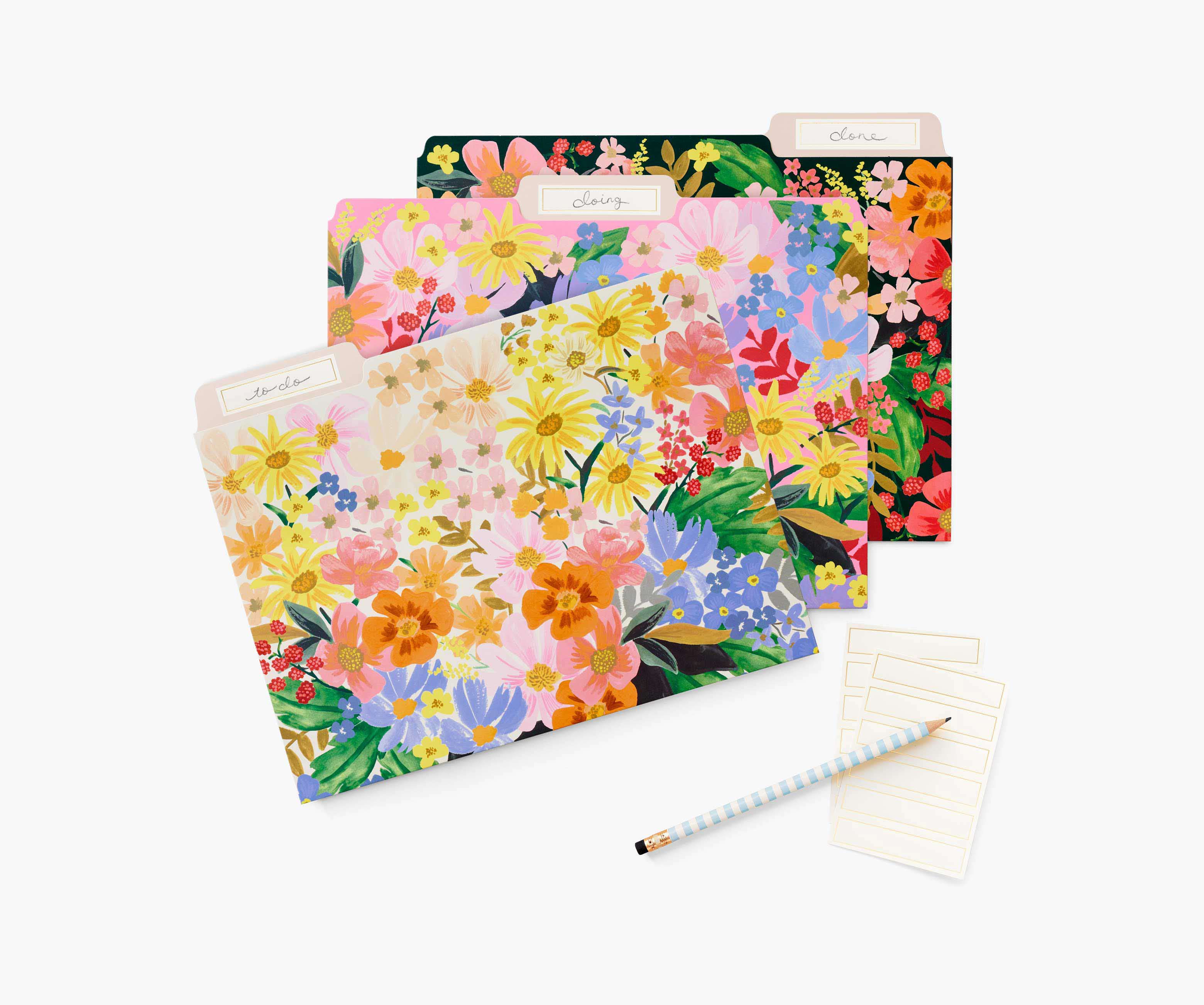 Assorted File Folders - Marguerite