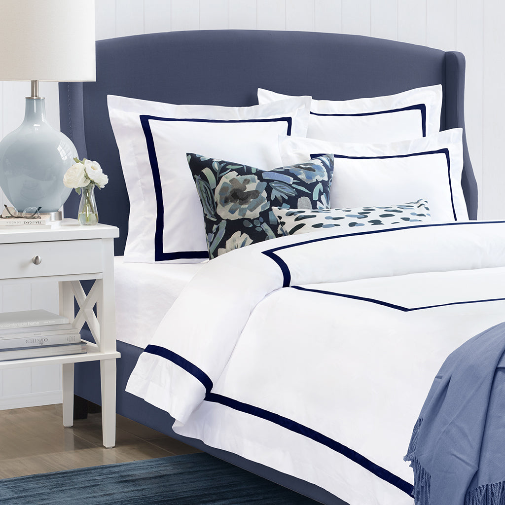 Bella Midnight Framed Percale Sham