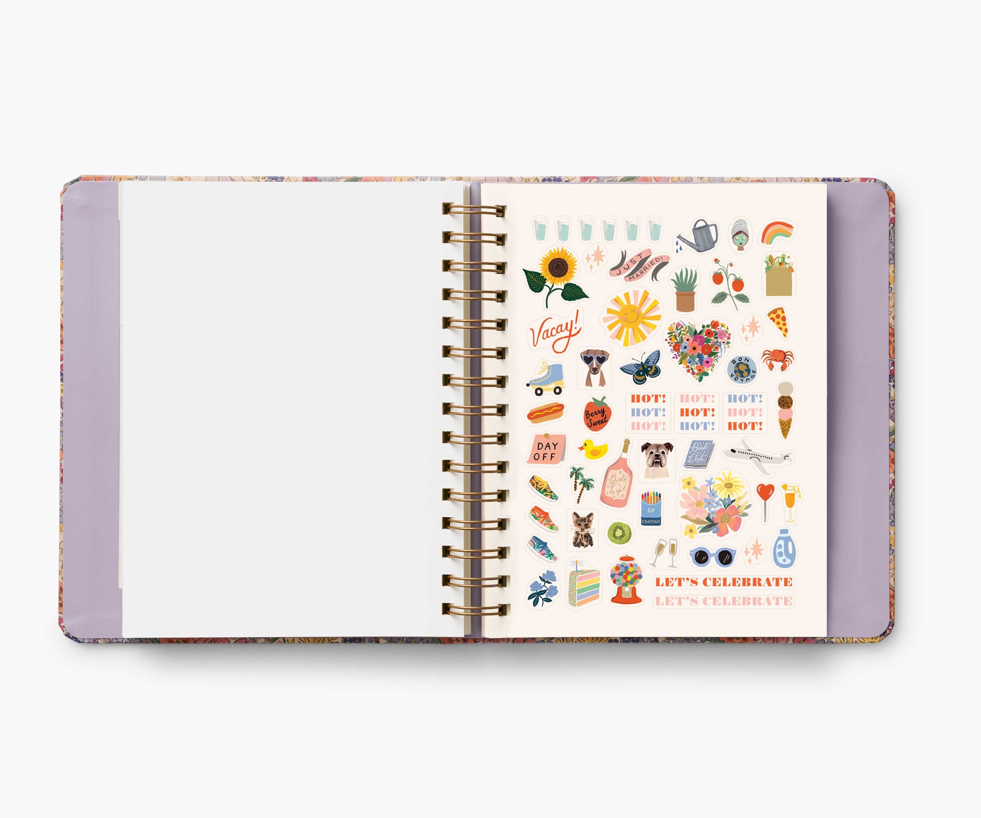 2024-2025 17-Month Academic Covered Spiral Planner - Mimi