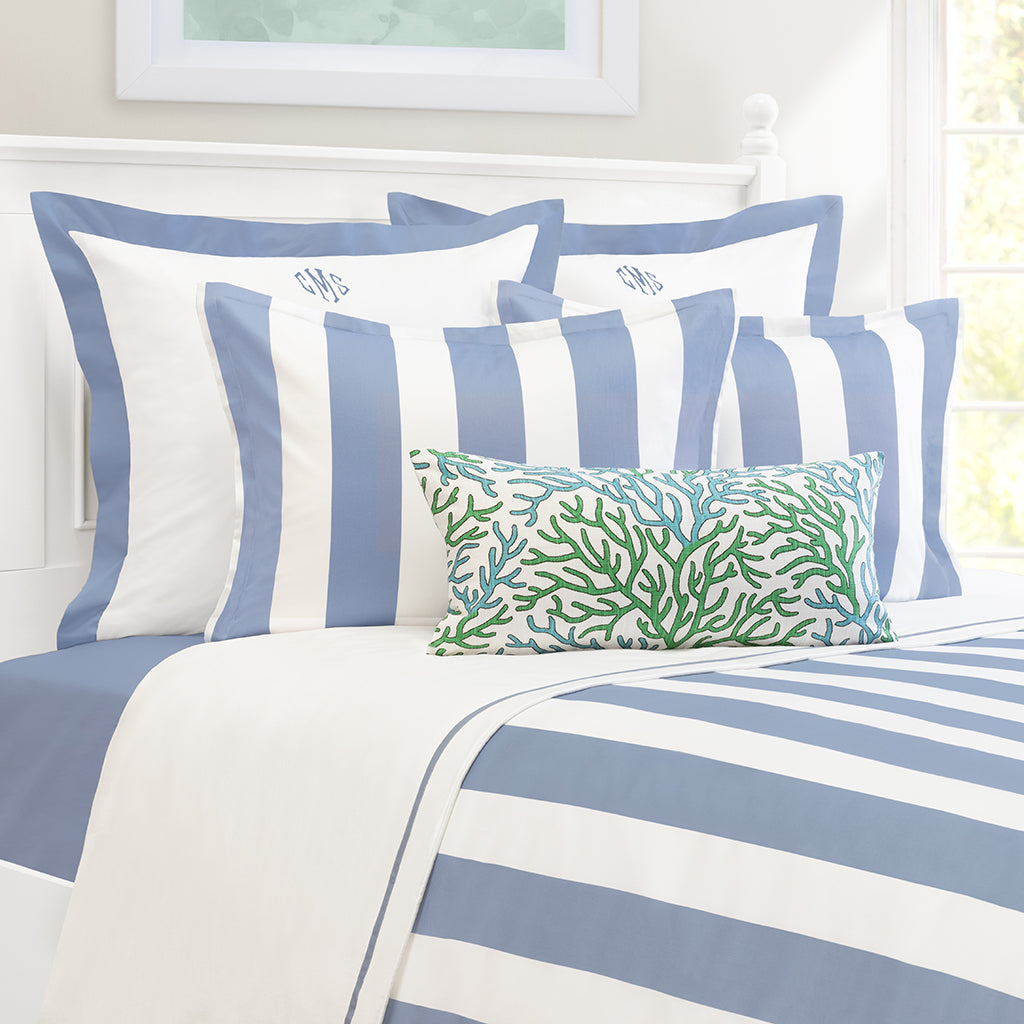 Coastal Blue Harbor Duvet Cover