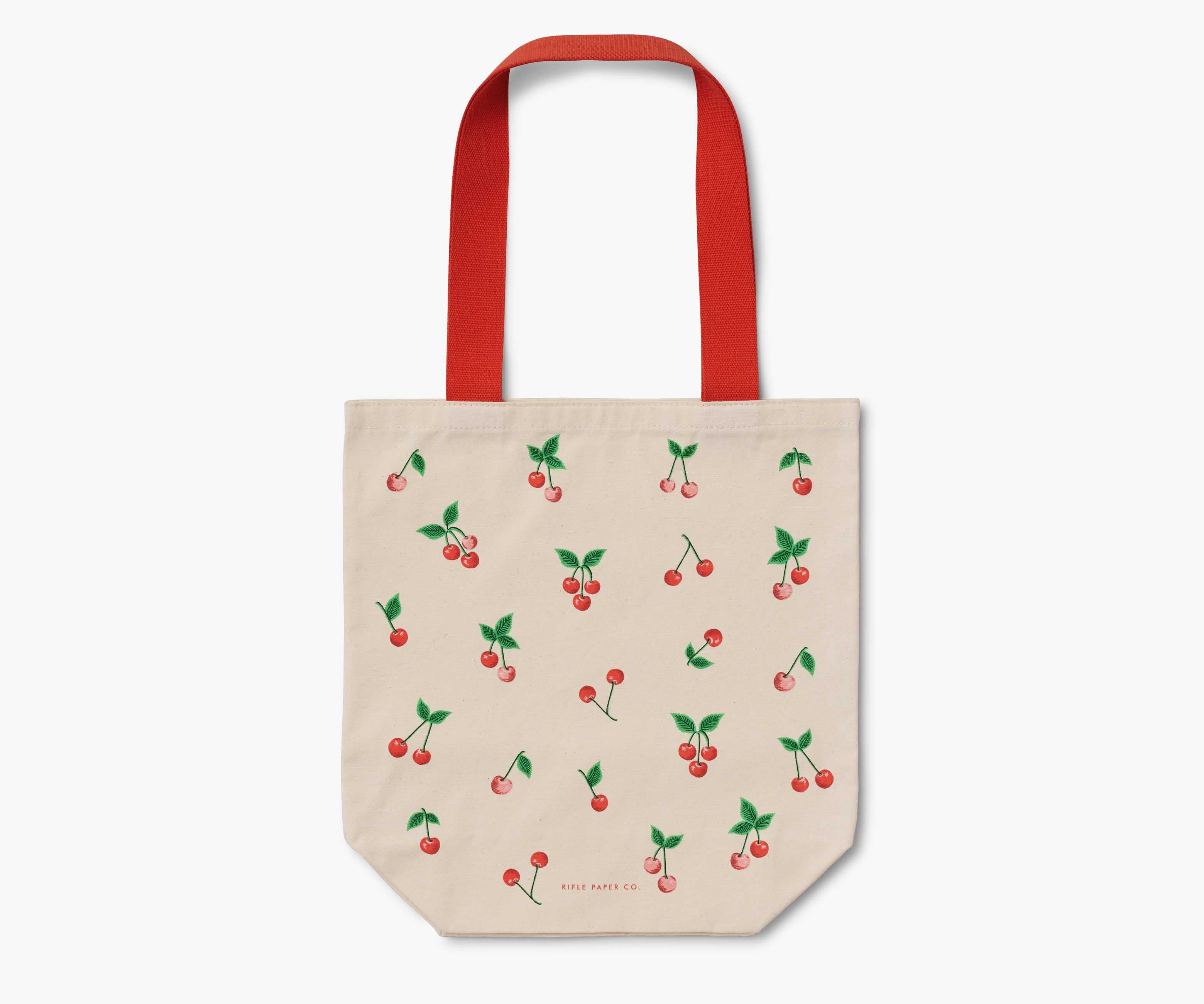 Canvas Tote Bag - Cherries