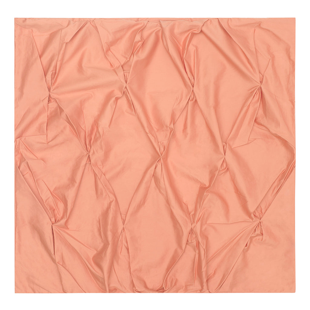 Guava Valencia Pintuck Euro Sham