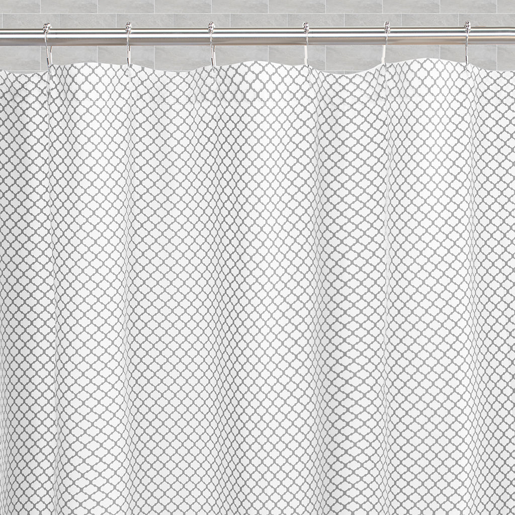 The Grey Cloud Shower Curtain