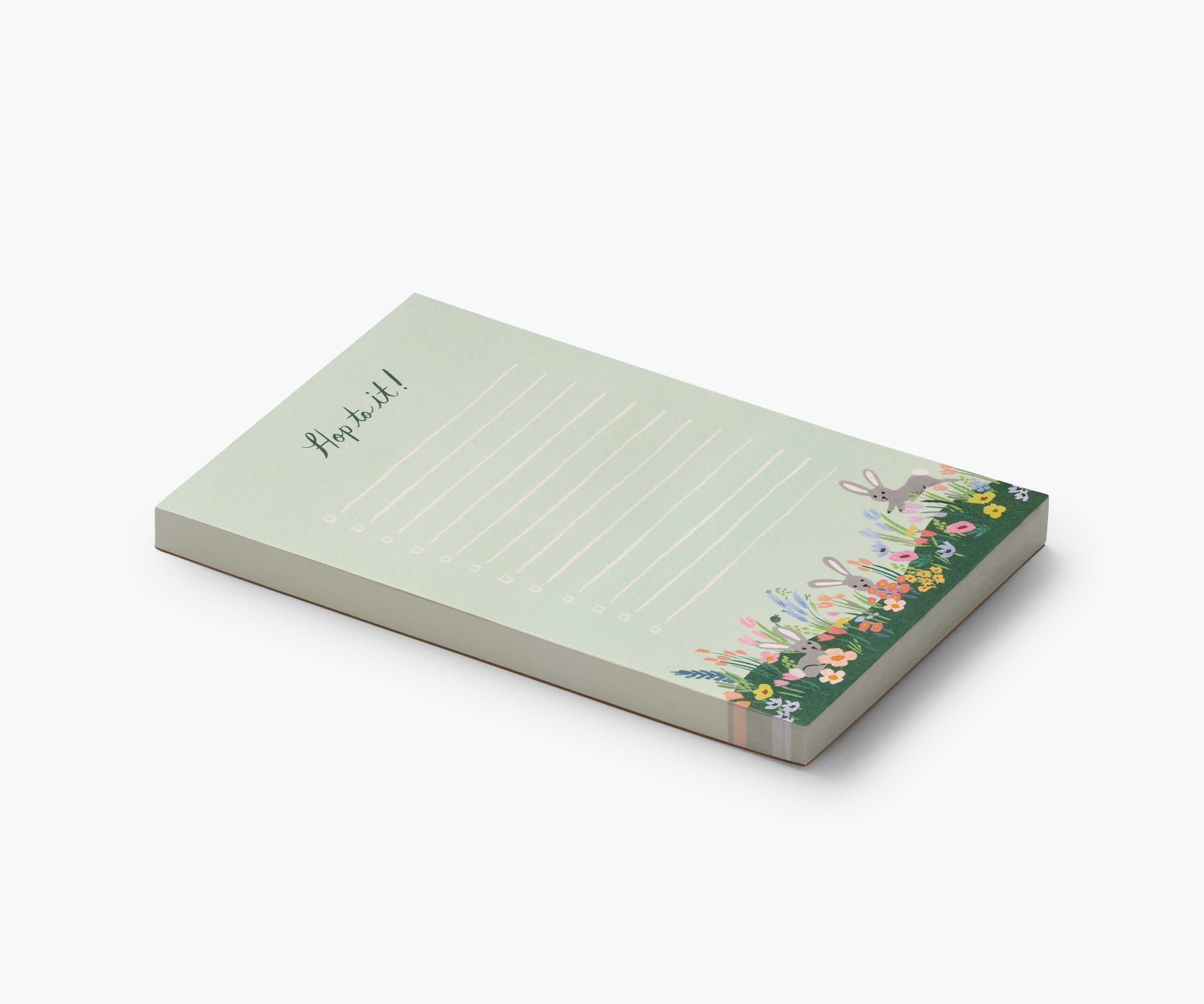 Checklist Notepad - Hop To It