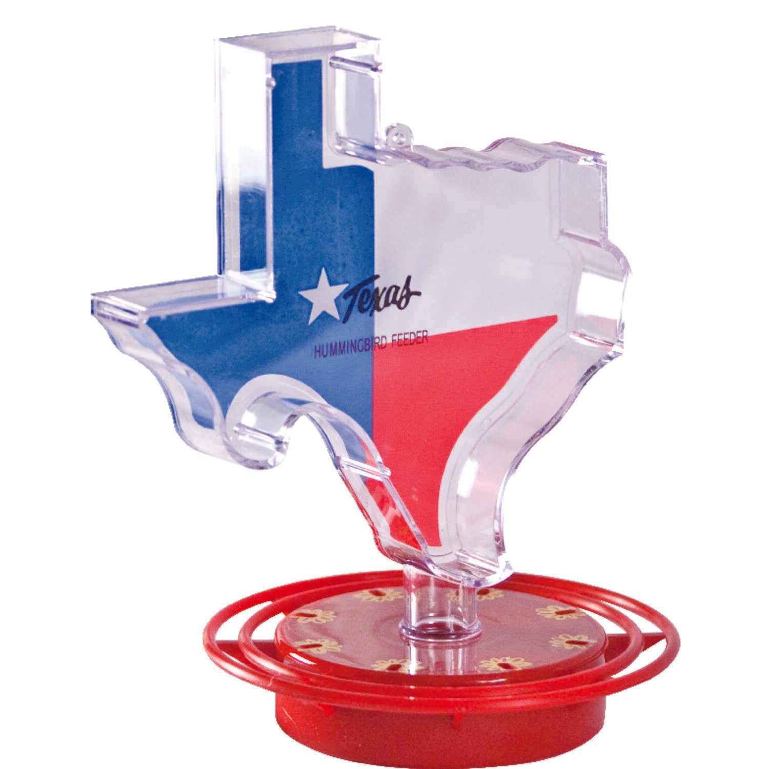 Humdinger Texas-Shaped Plastic Hummingbird Feeder - 22 oz.