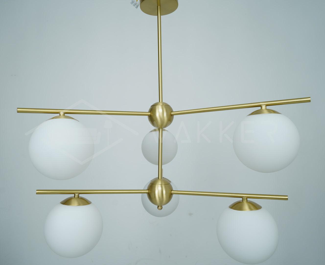 Sphere & Stem Chandelier