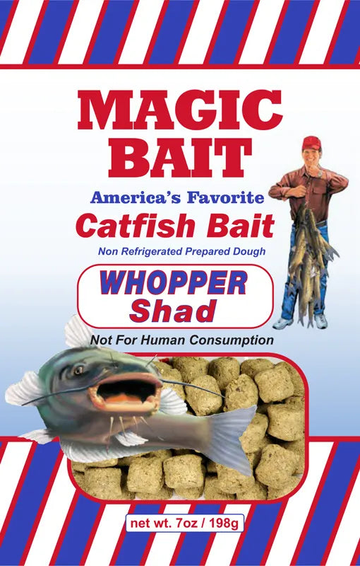 Magic Bait Catfish Bait - Whopper Shad - 7 oz.