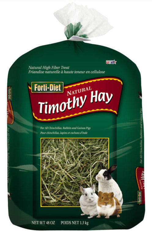 Forti-Diet Timothy Hay Small Animal Food - 3 lb.