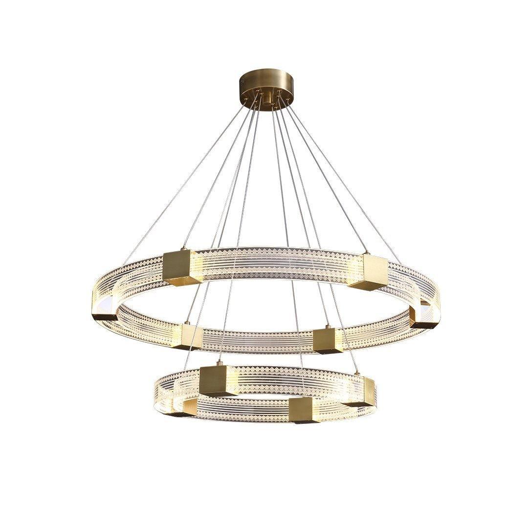 Parallel Ring LED Chandelier