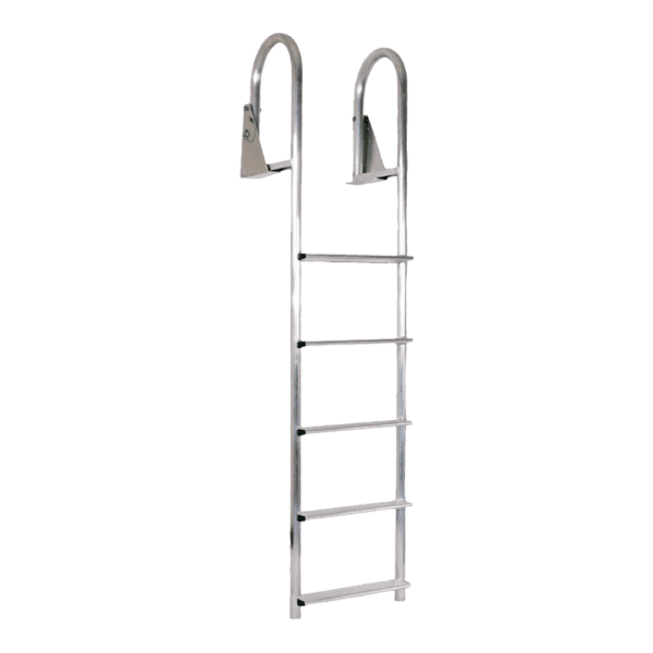 Swing Dock Ladder 5 Step Aluminum