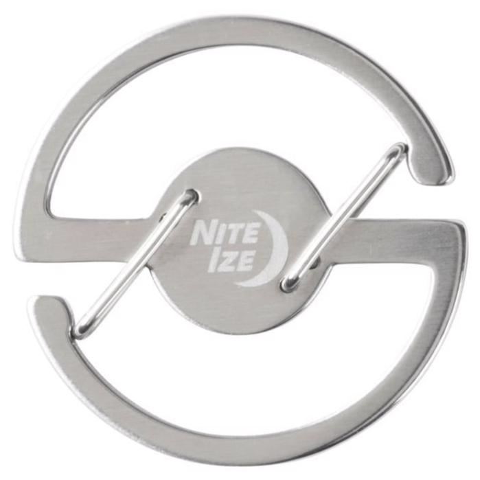 Nite Ize Medallion-Style Stainless Steel Carabiner