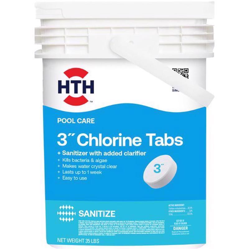 HTH 3 Advanced Chlorine Tablets